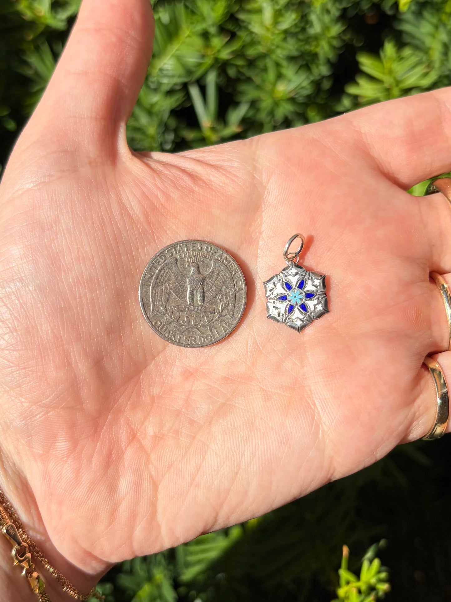 Sterling and Enamel Cufflink Conversion