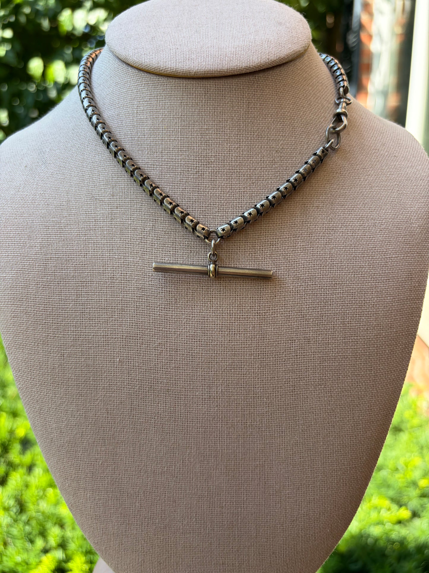 Vintage Star Pierced Chain