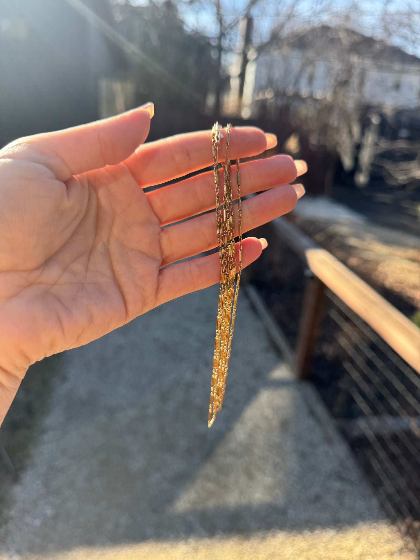 Vintage Bar Link Chain