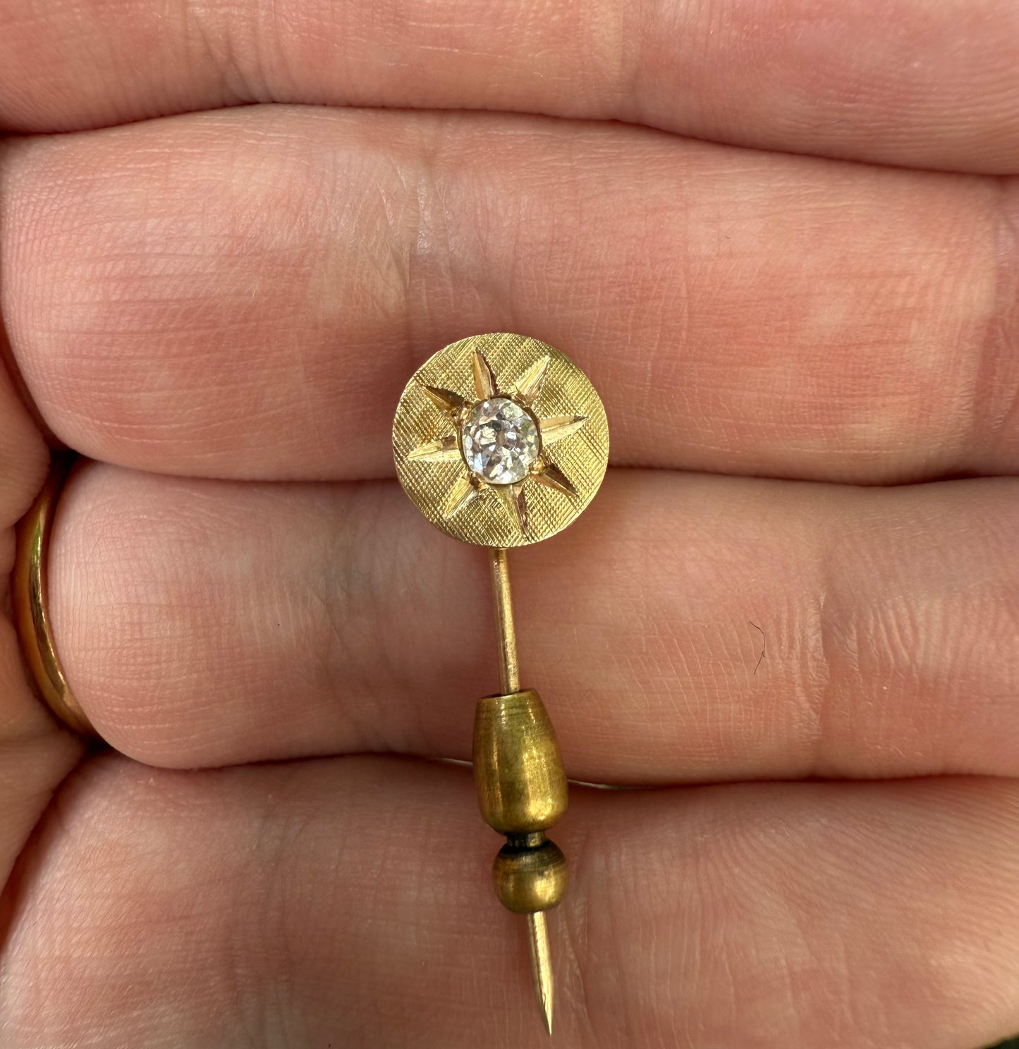 Antique Diamond Stickpin