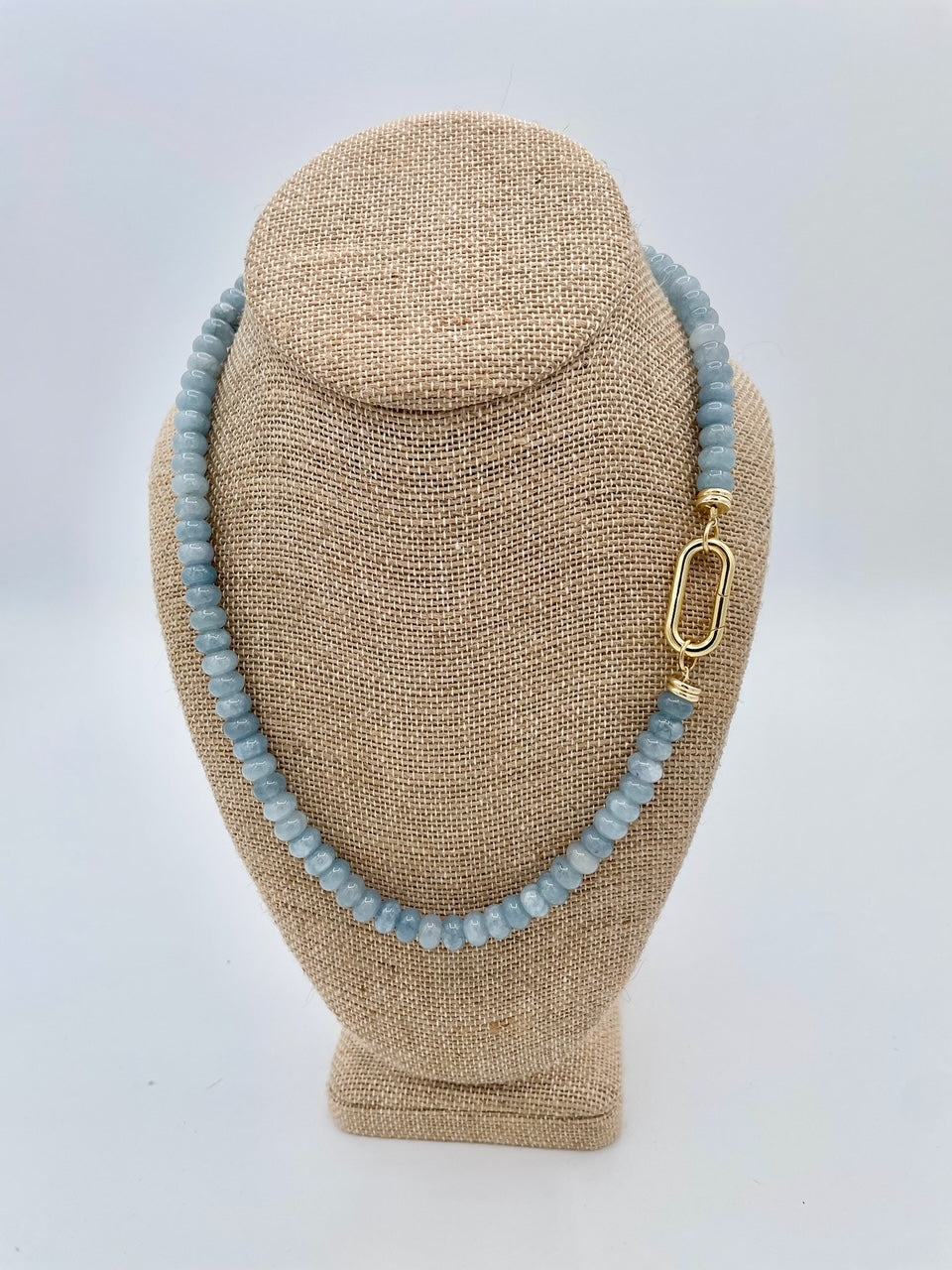 Natural Aquamarine Necklace