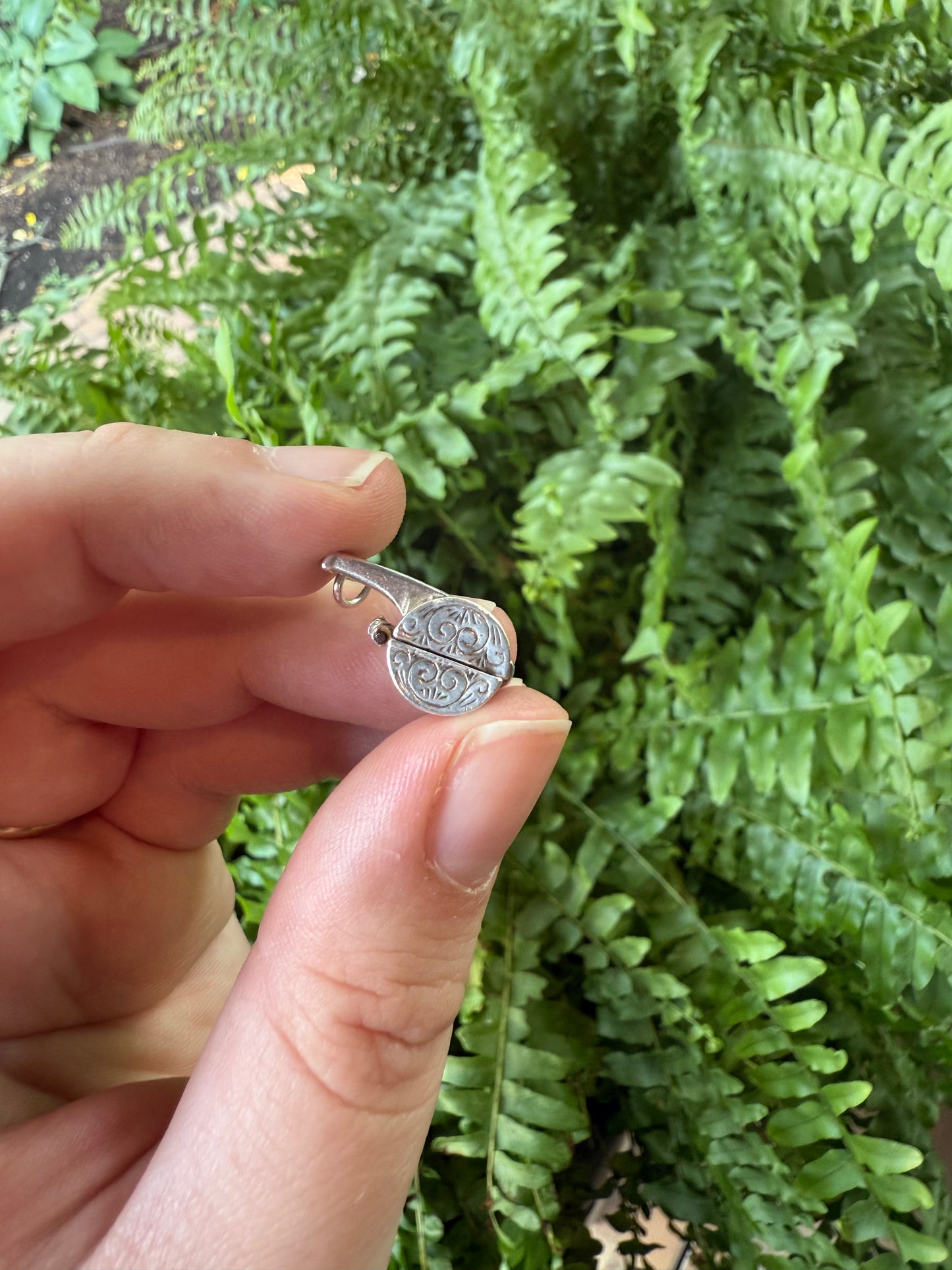 Sterling Silver Whistle Charm