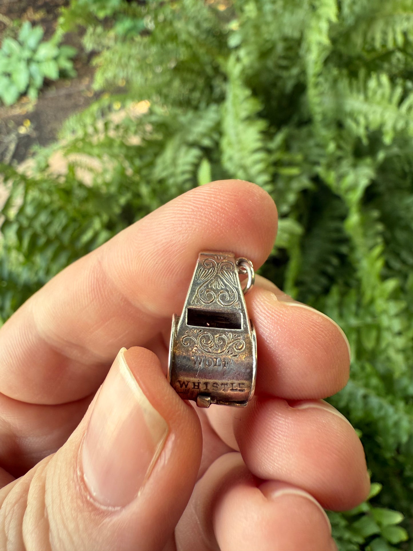 Sterling Silver Whistle Charm