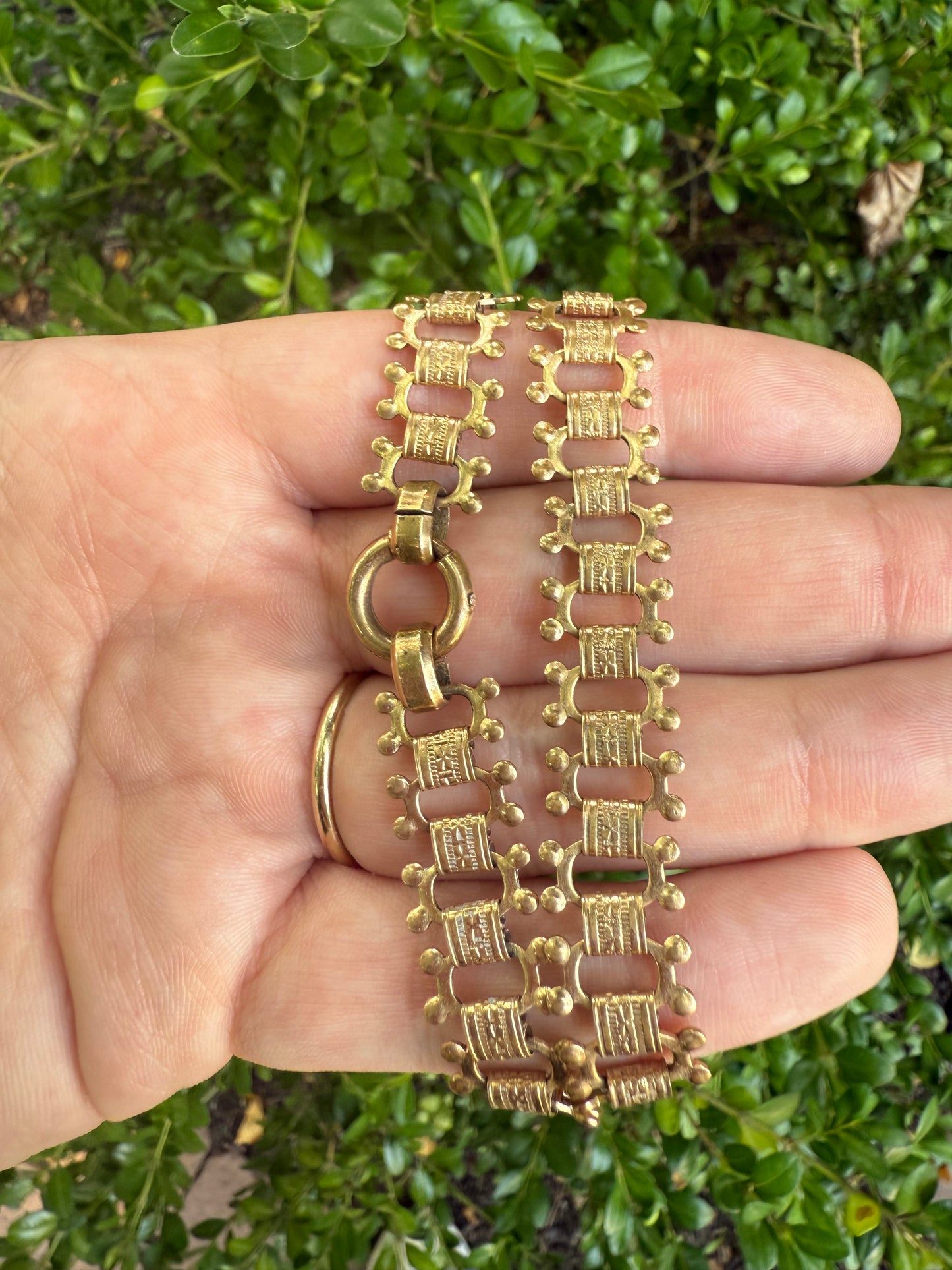Victorian Book Chain Necklace