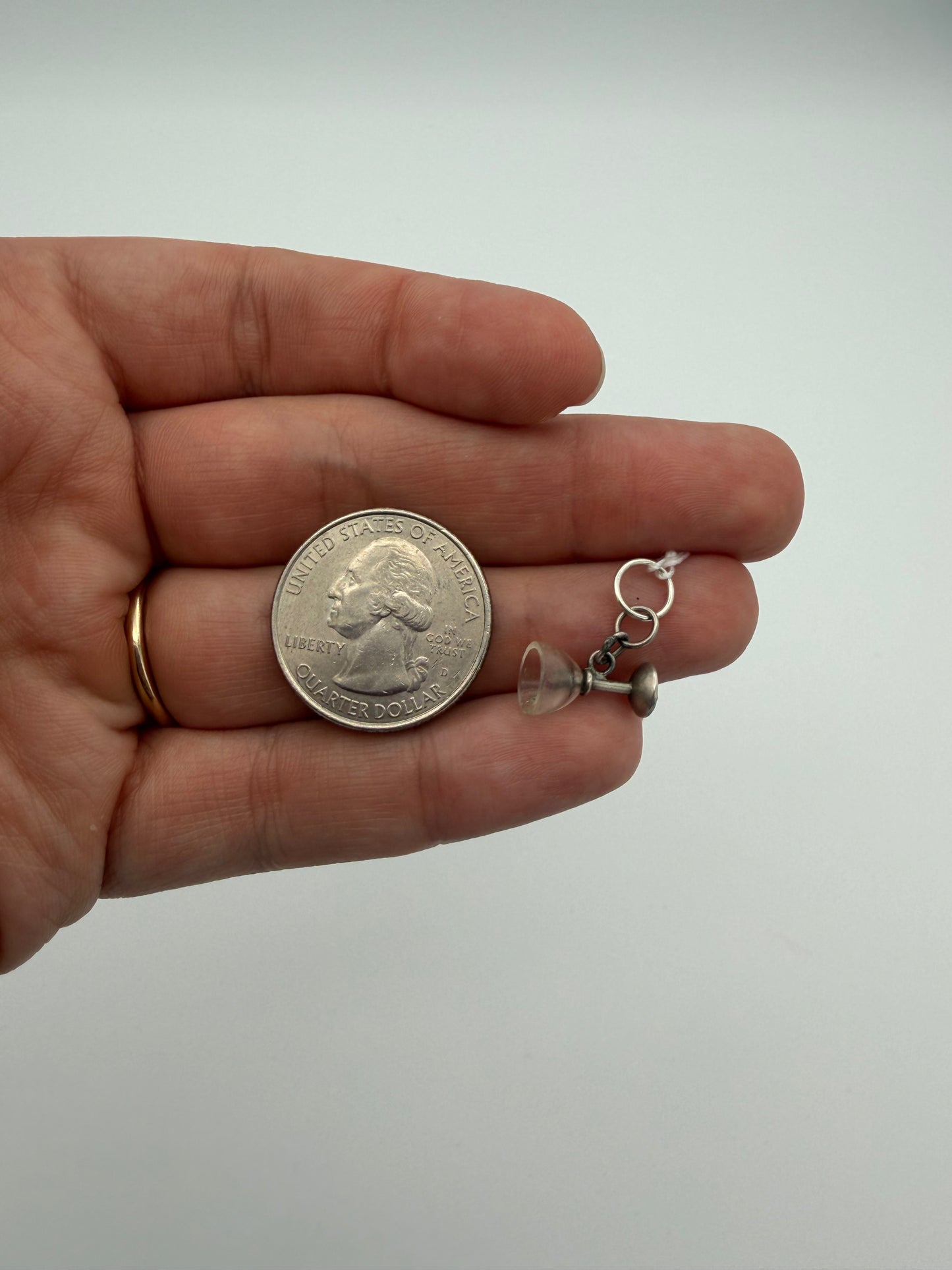 Martini Glass Charm