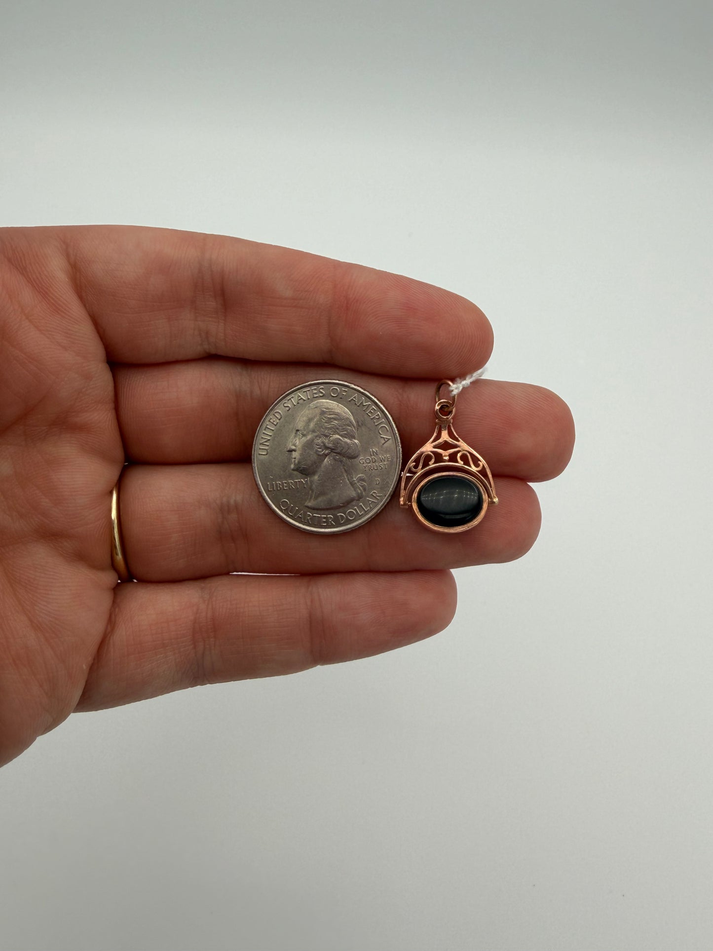 Rose Gold Watch Fob