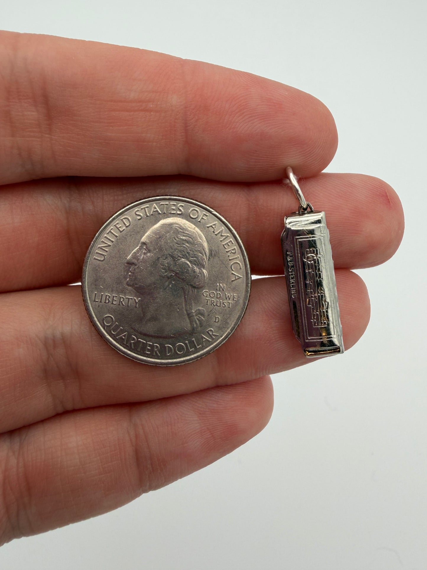 Sterling Silver Harmonica