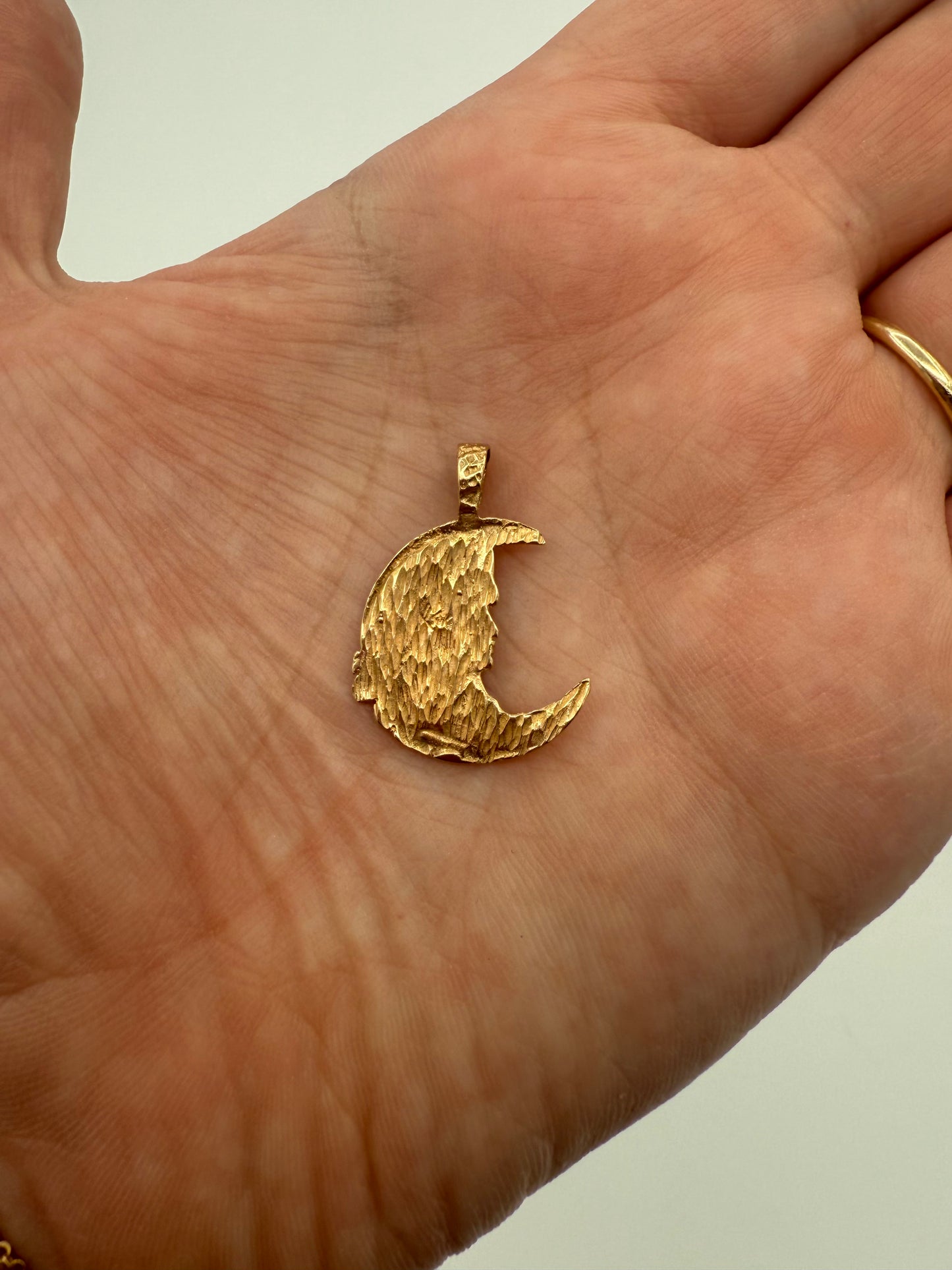 VIntage 14K Moon Goddess