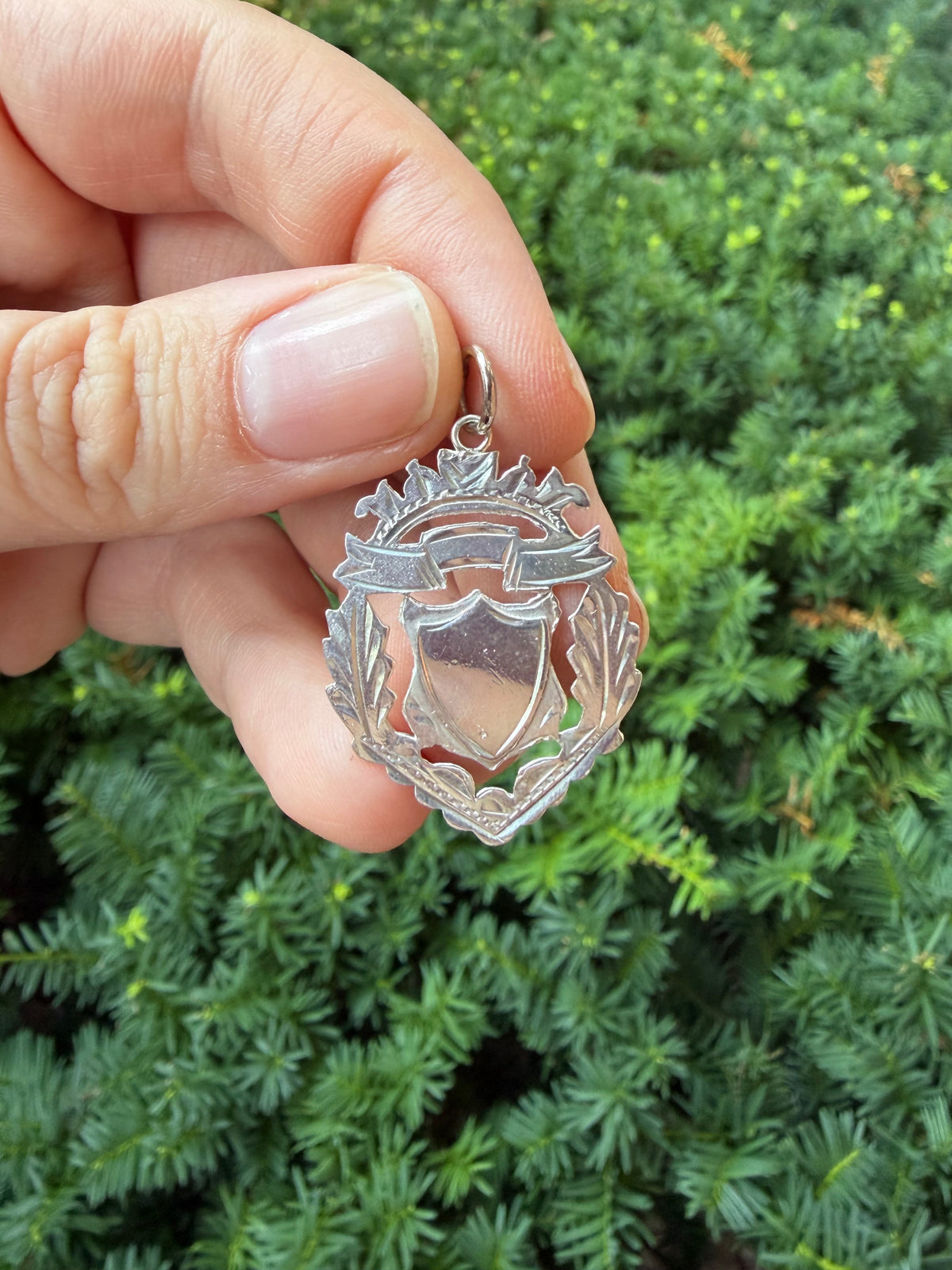 Antique Sterling Silver Medal