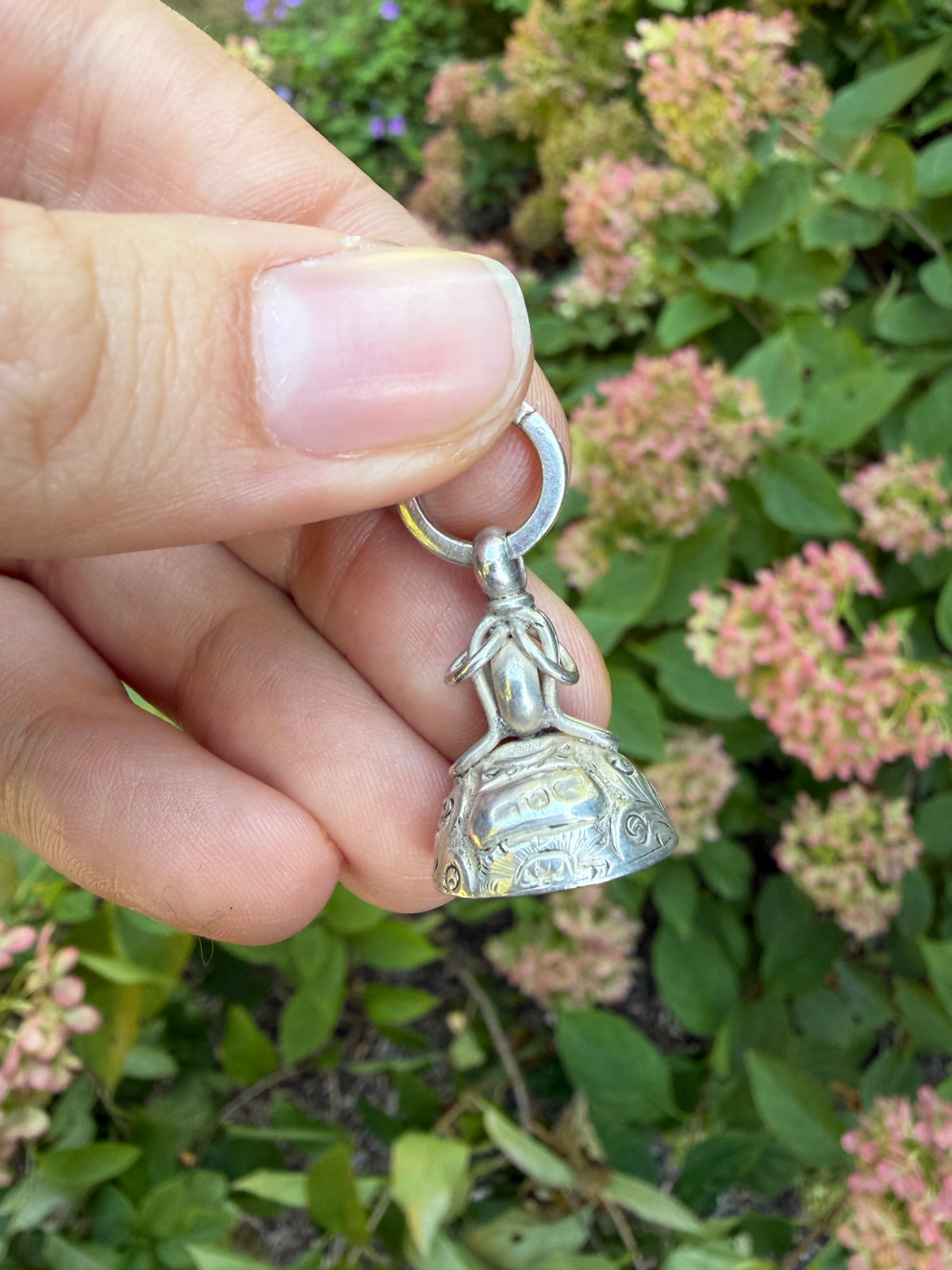 Antique Sterling Silver Watch Fob