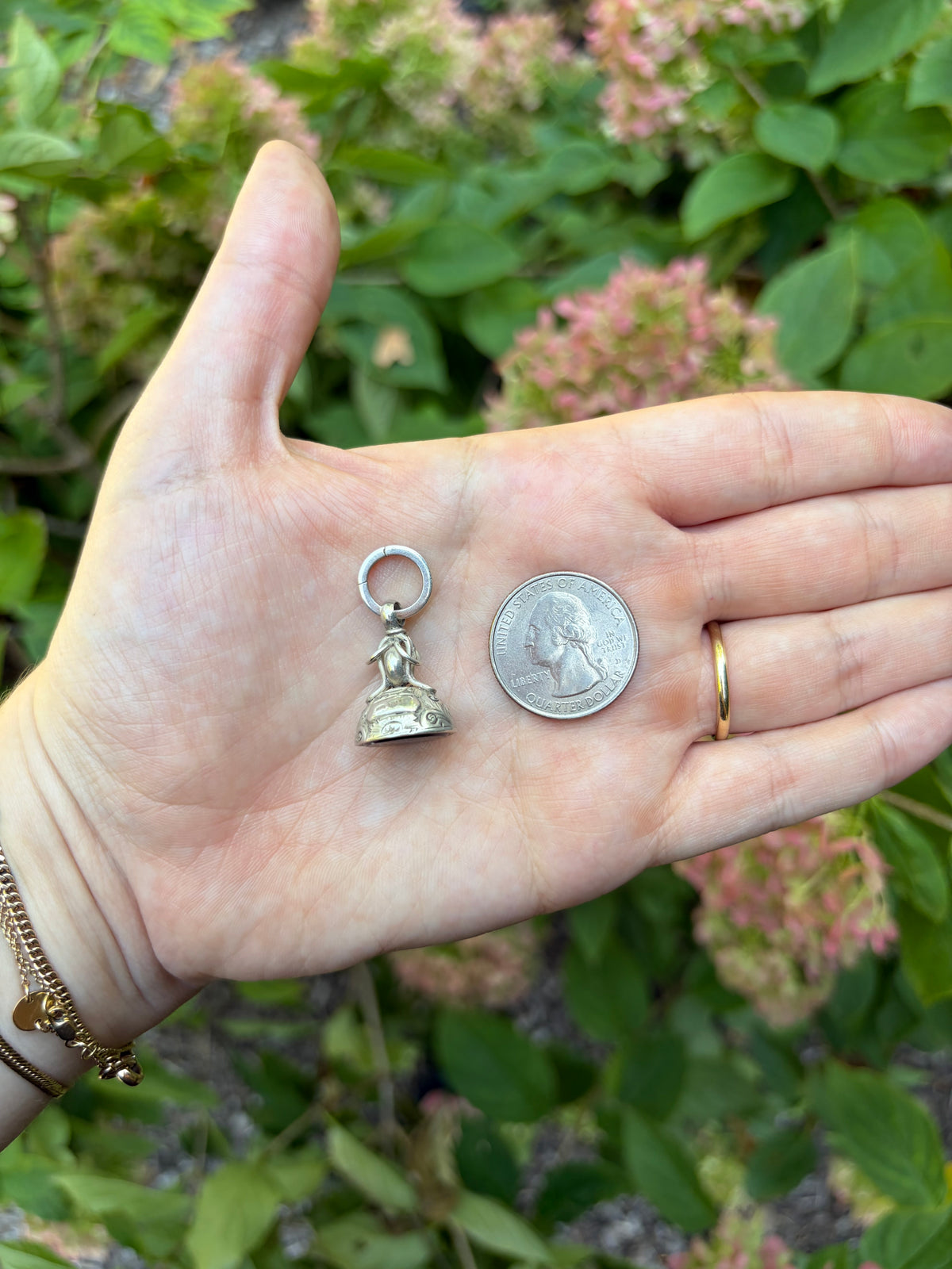 Antique Sterling Silver Watch Fob