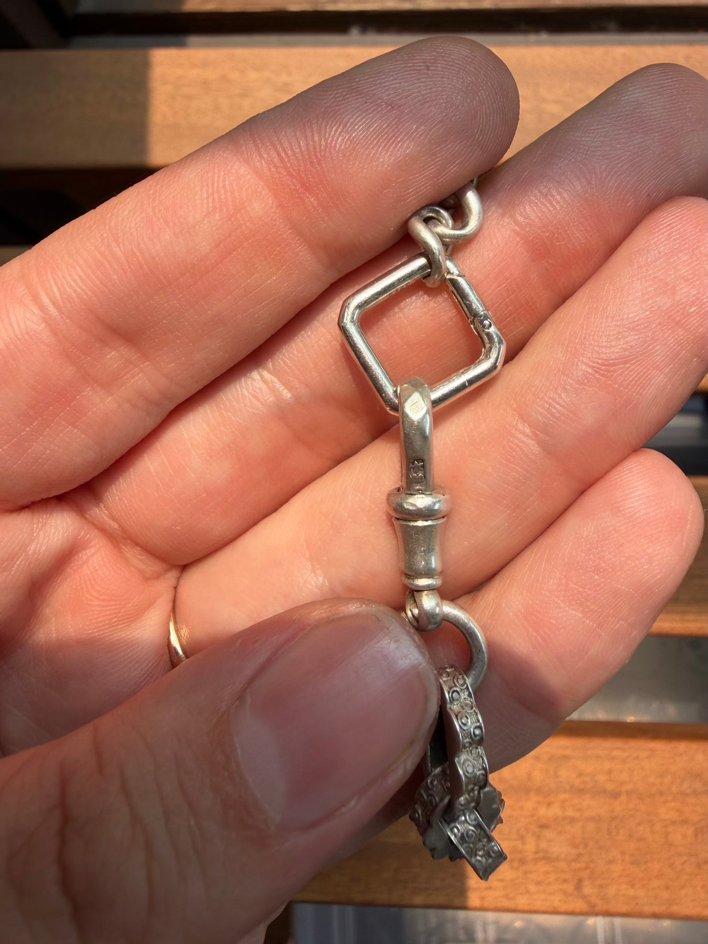 Antique Sterling Silver Franken-chain
