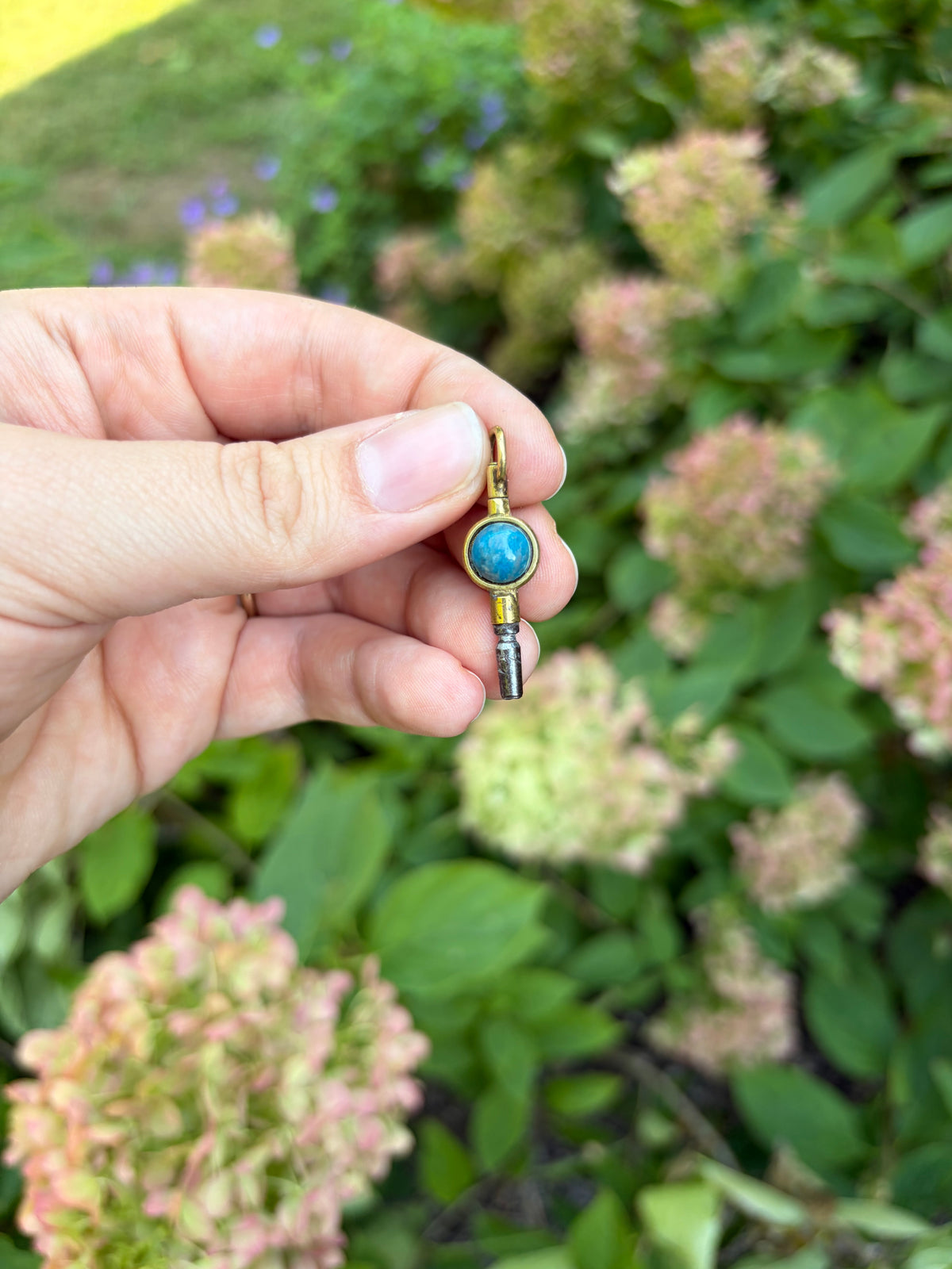 Brass Vintage Watch Key Fob