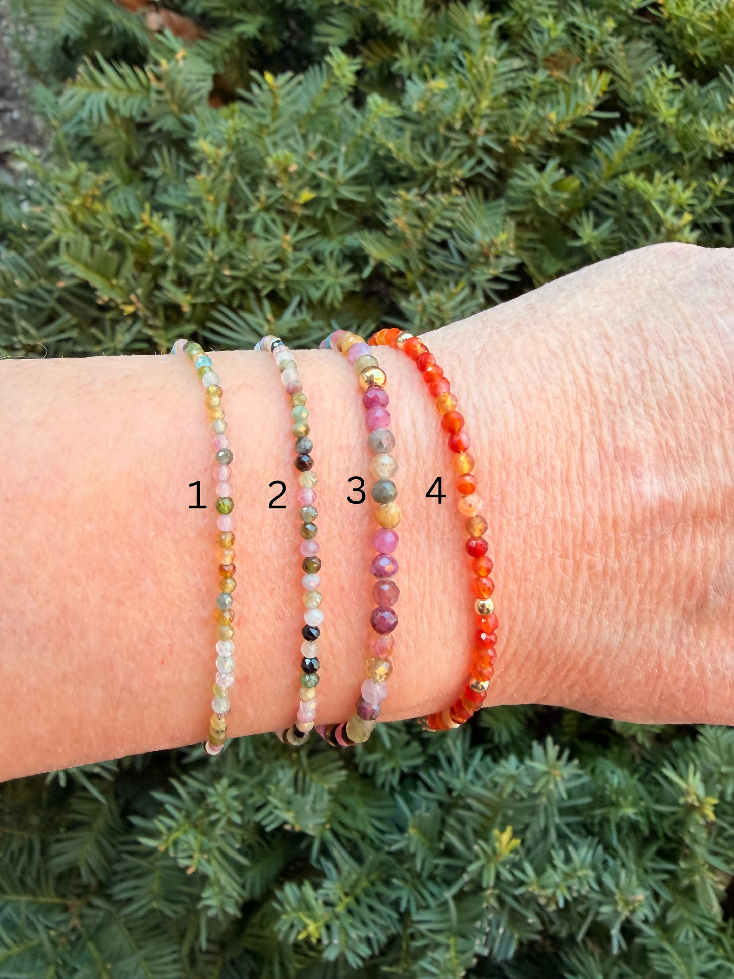 Mixed Gemstone Bracelets