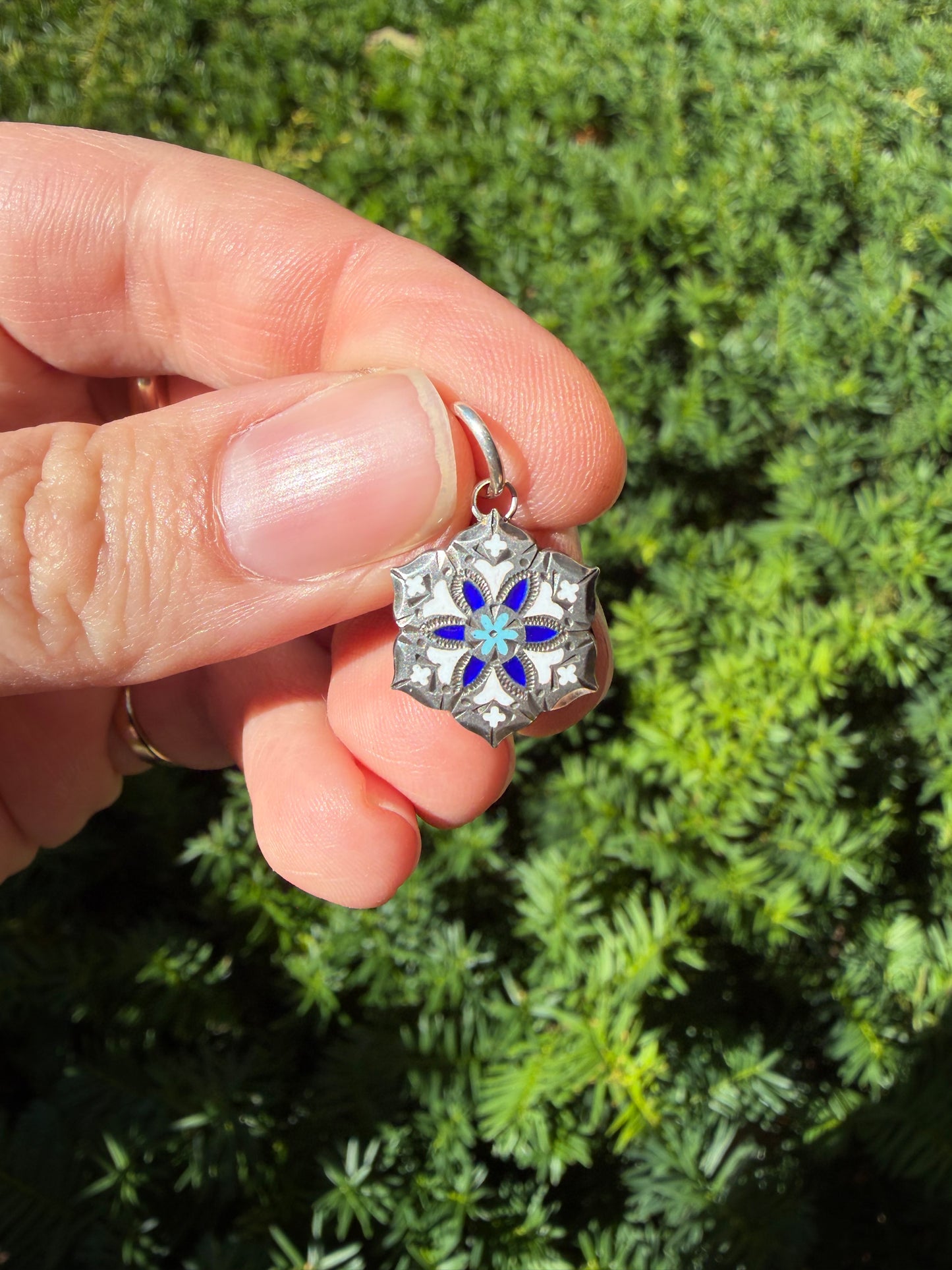 Sterling and Enamel Cufflink Conversion