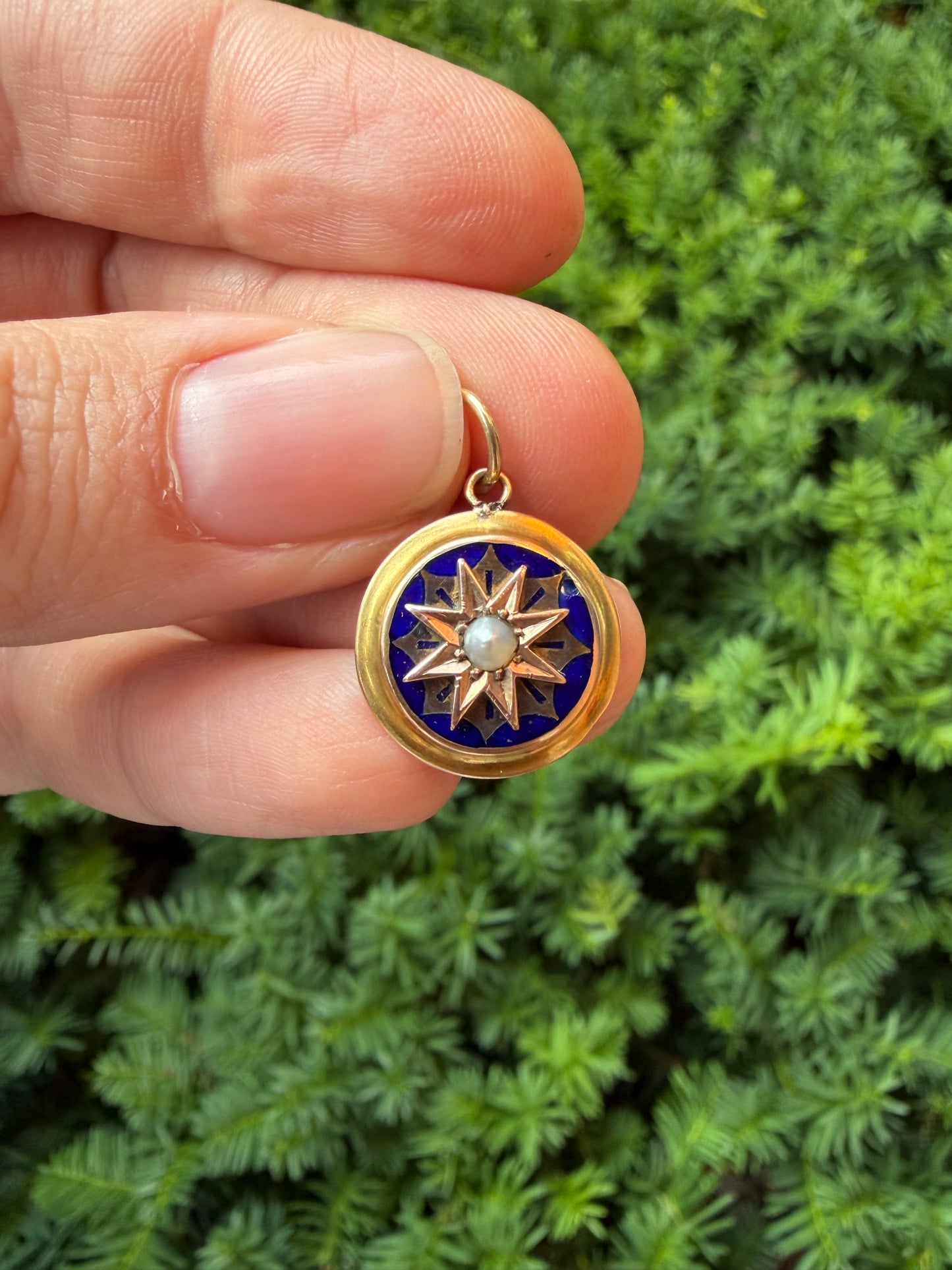 14k and Enamel Converted Pin