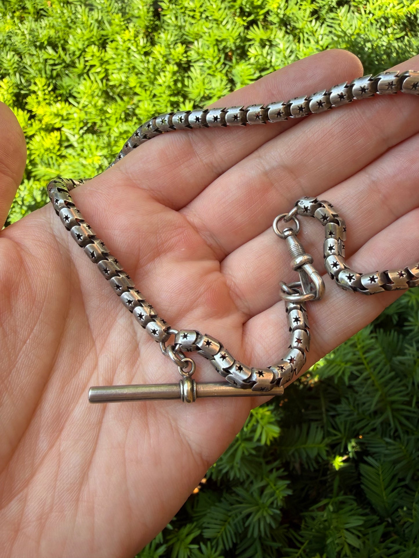 Vintage Star Pierced Chain