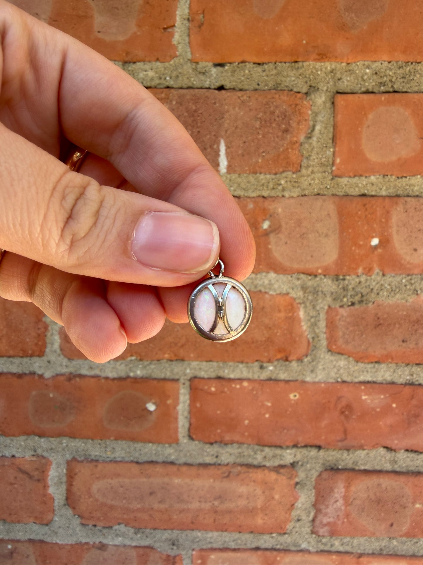 Opal Cabochon Charm