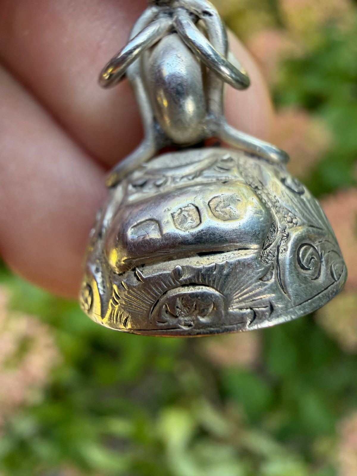 Antique Sterling Silver Watch Fob