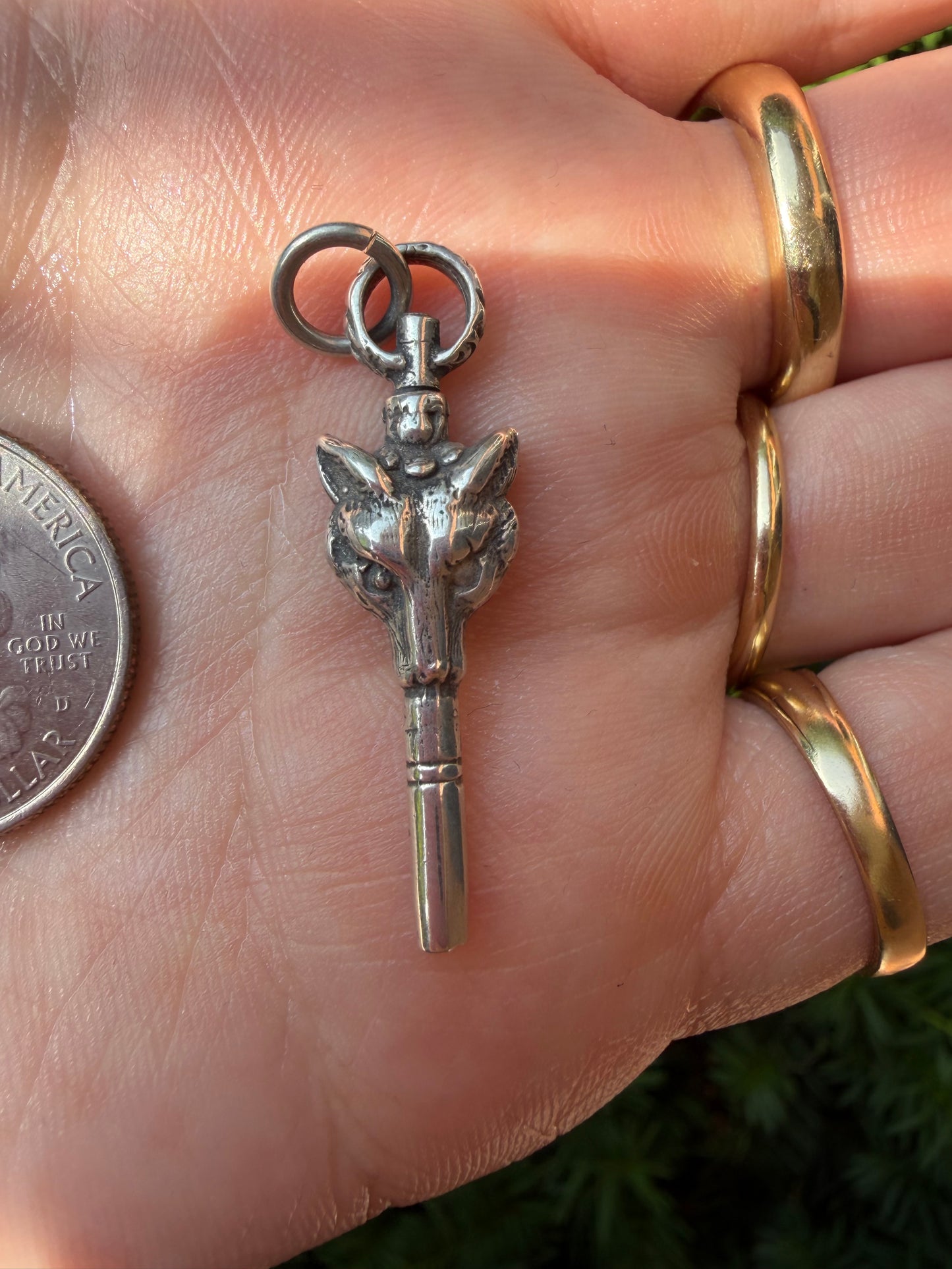 Vintage Fox Watch Key