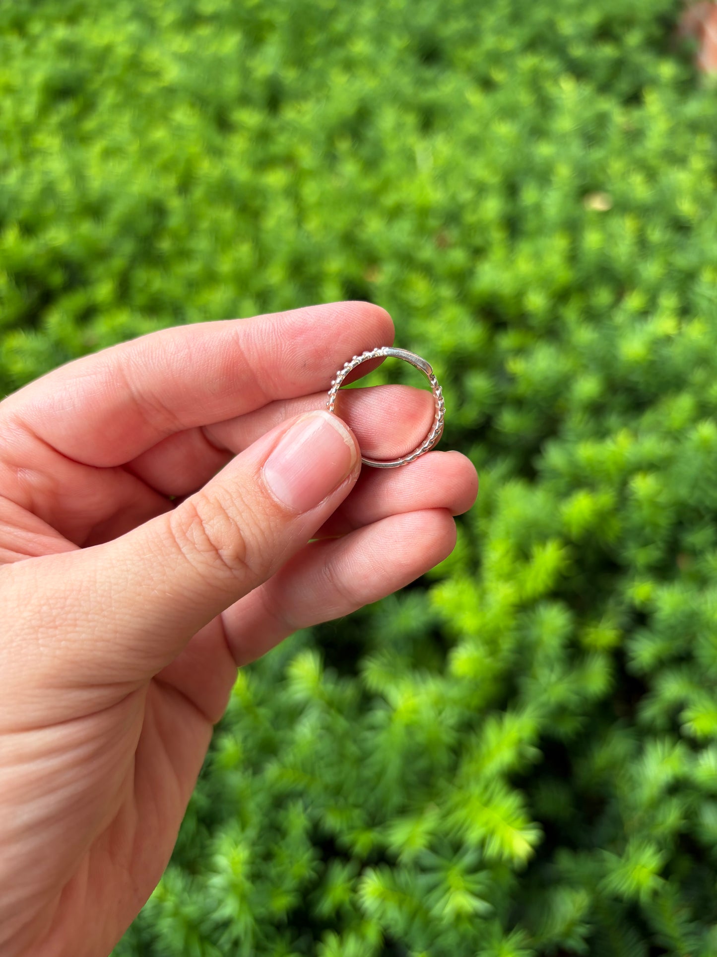 Sterling Silver Buckle Ring