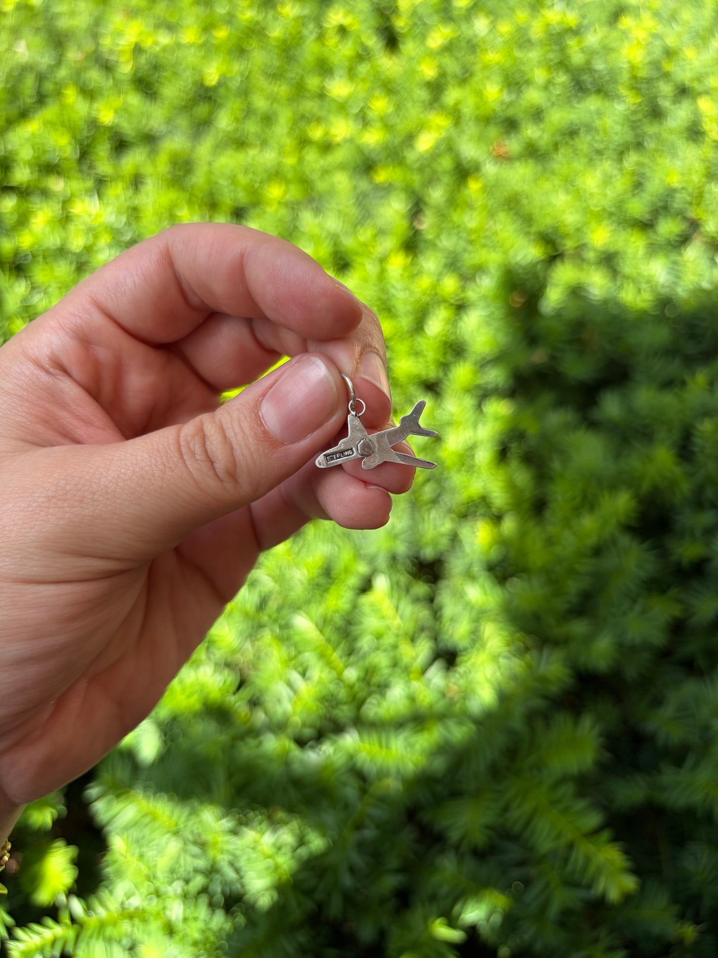 “767” Plane Charm
