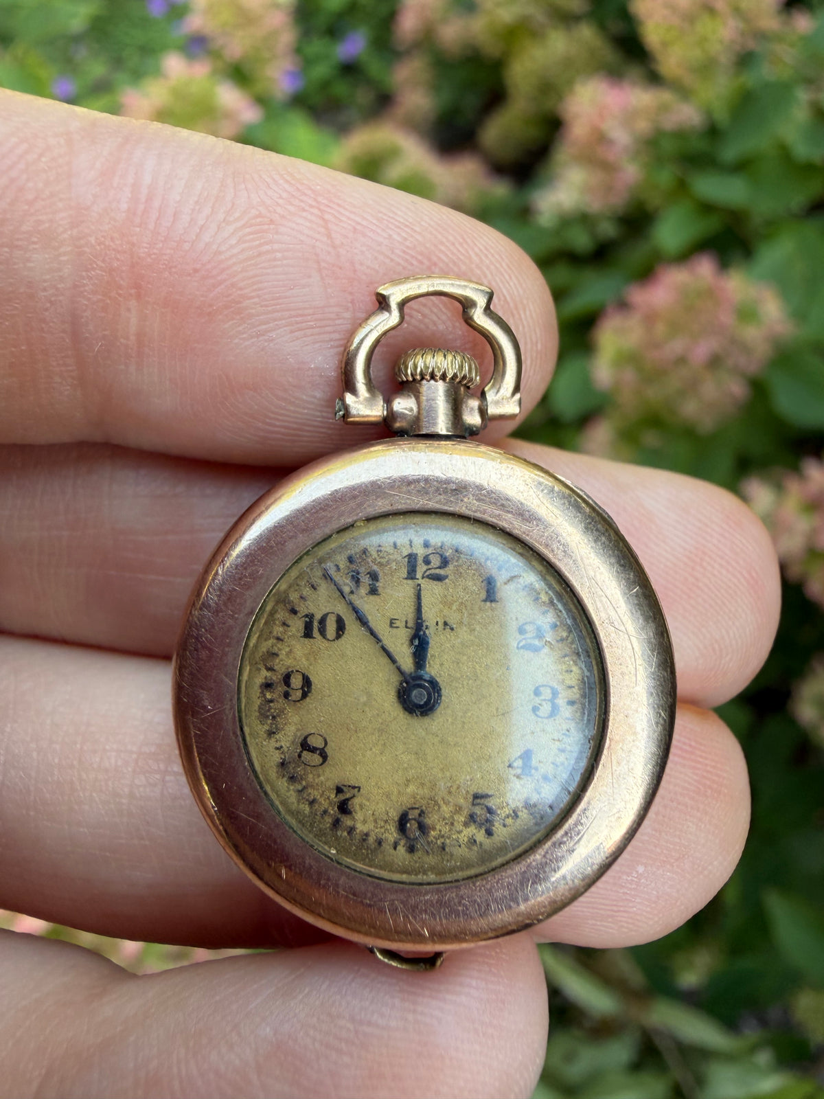 Elgin Gold Fill Vintage Pocket Watch