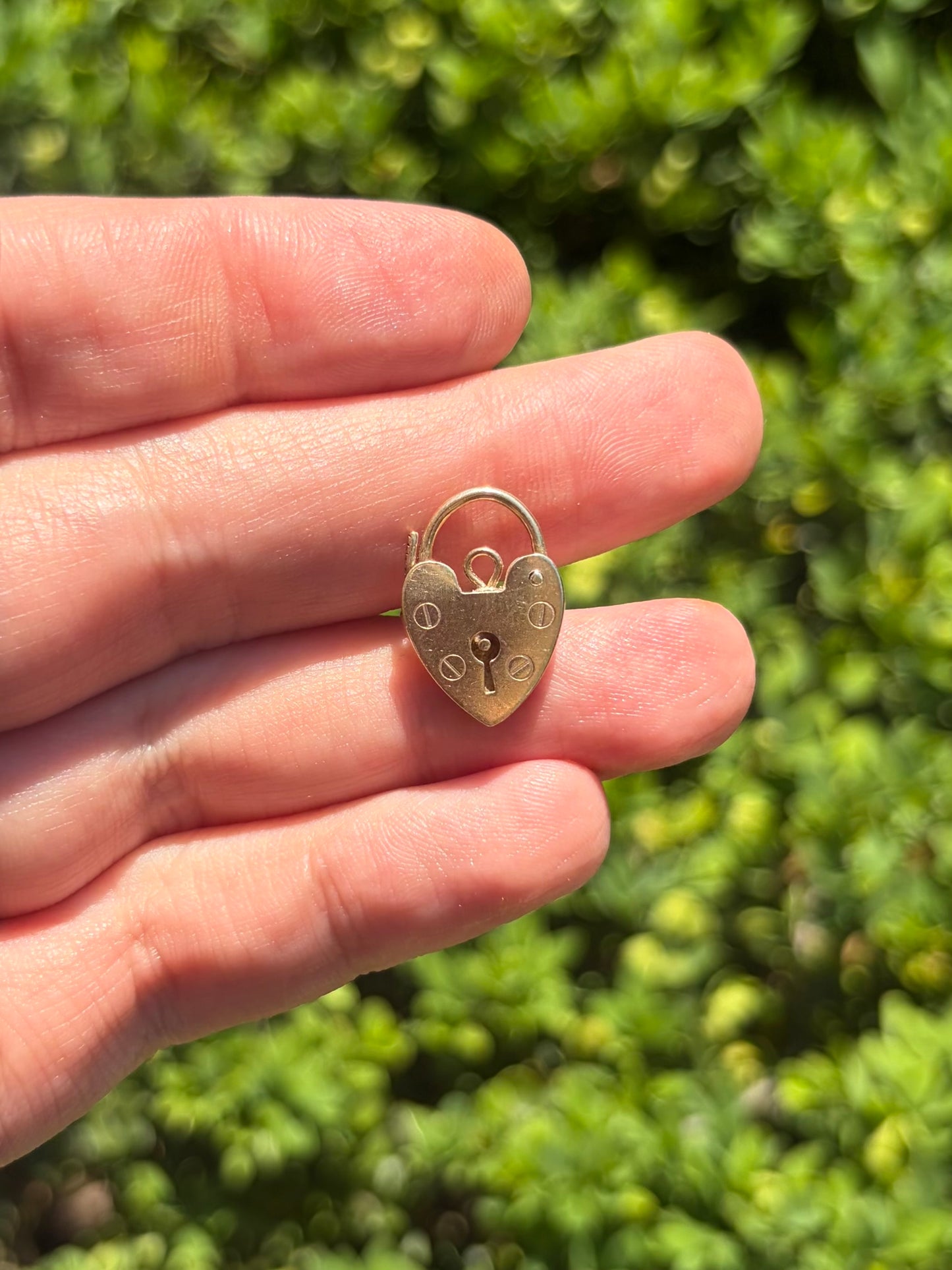 9k Heart Padlock