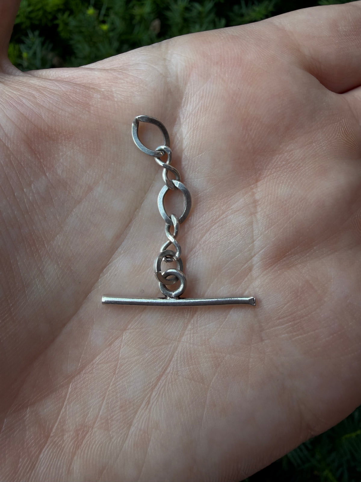 Thin Sterling Silver Tbar