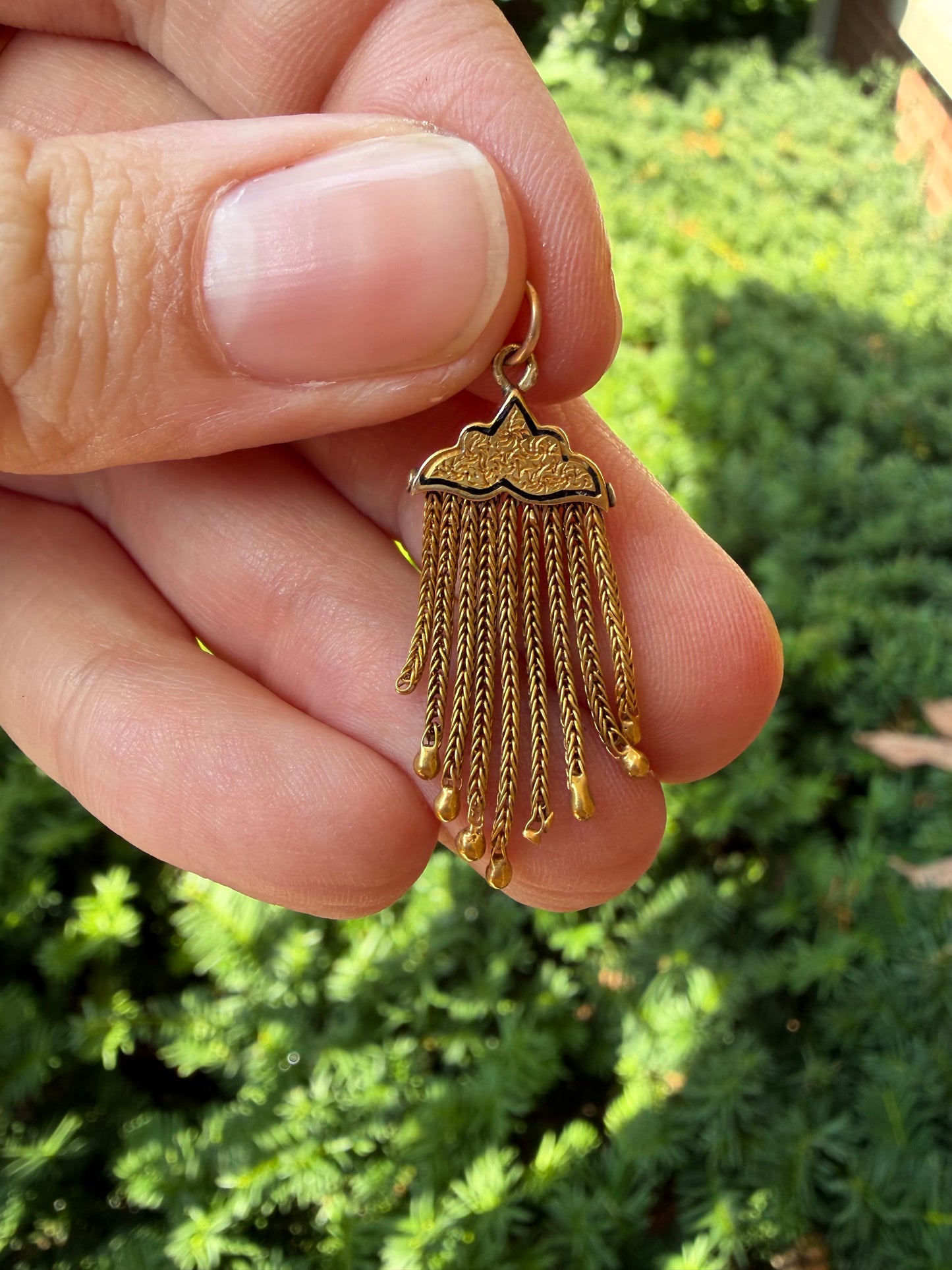 14k Victorian Tassel