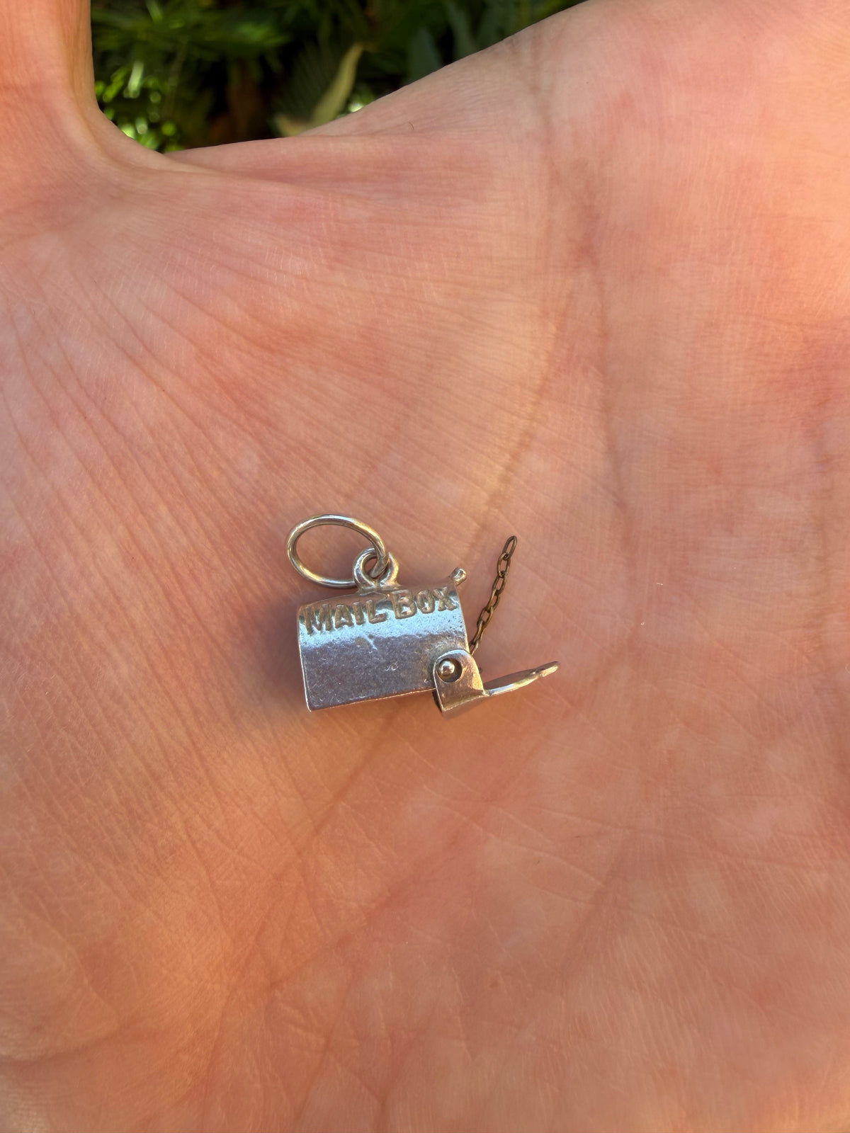 Vintage Articulated Mailbox Charm