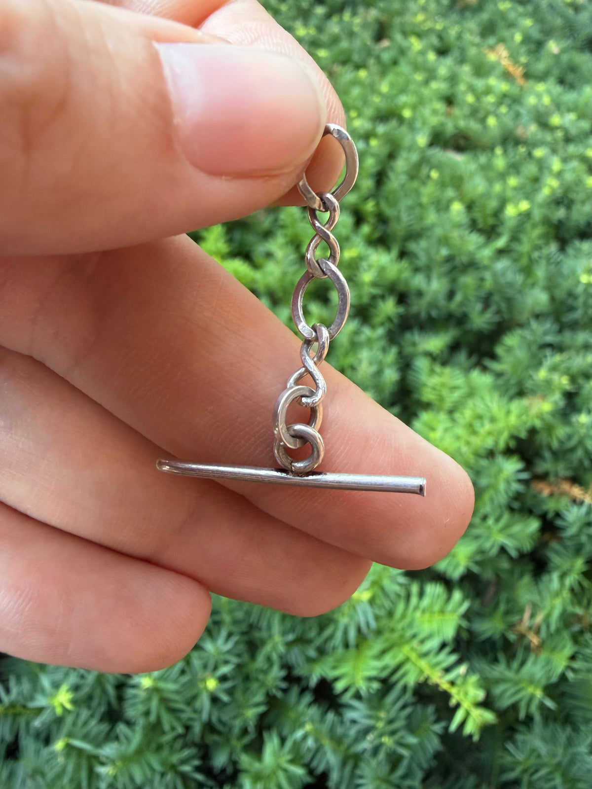 Thin Sterling Silver Tbar