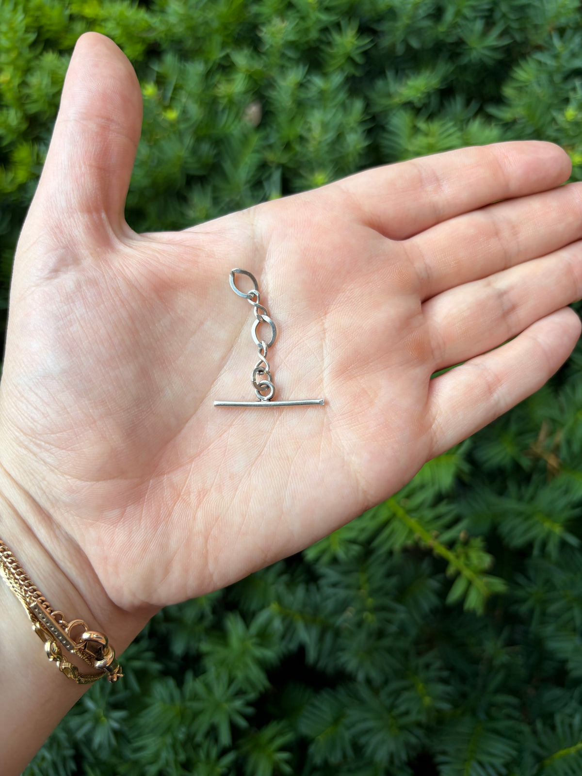 Thin Sterling Silver Tbar