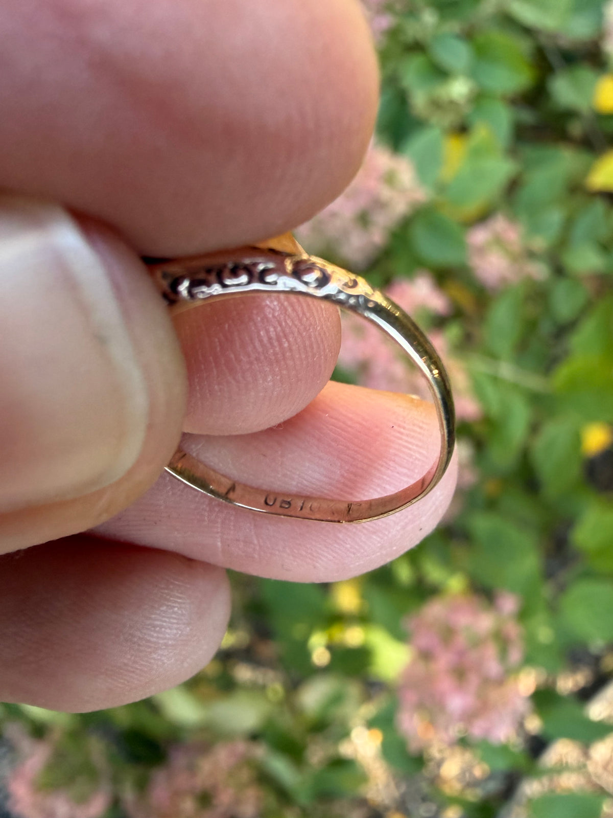 Vintage 10k Opal Ring