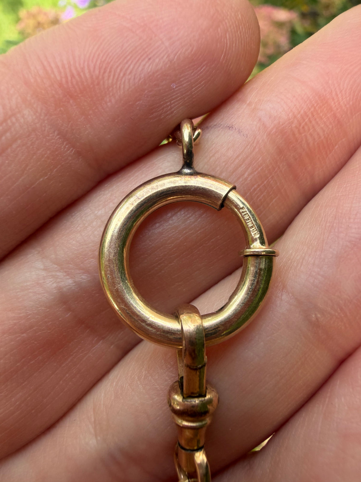 Vintage Gold Fill Figaro + Rope “Franken-chain”
