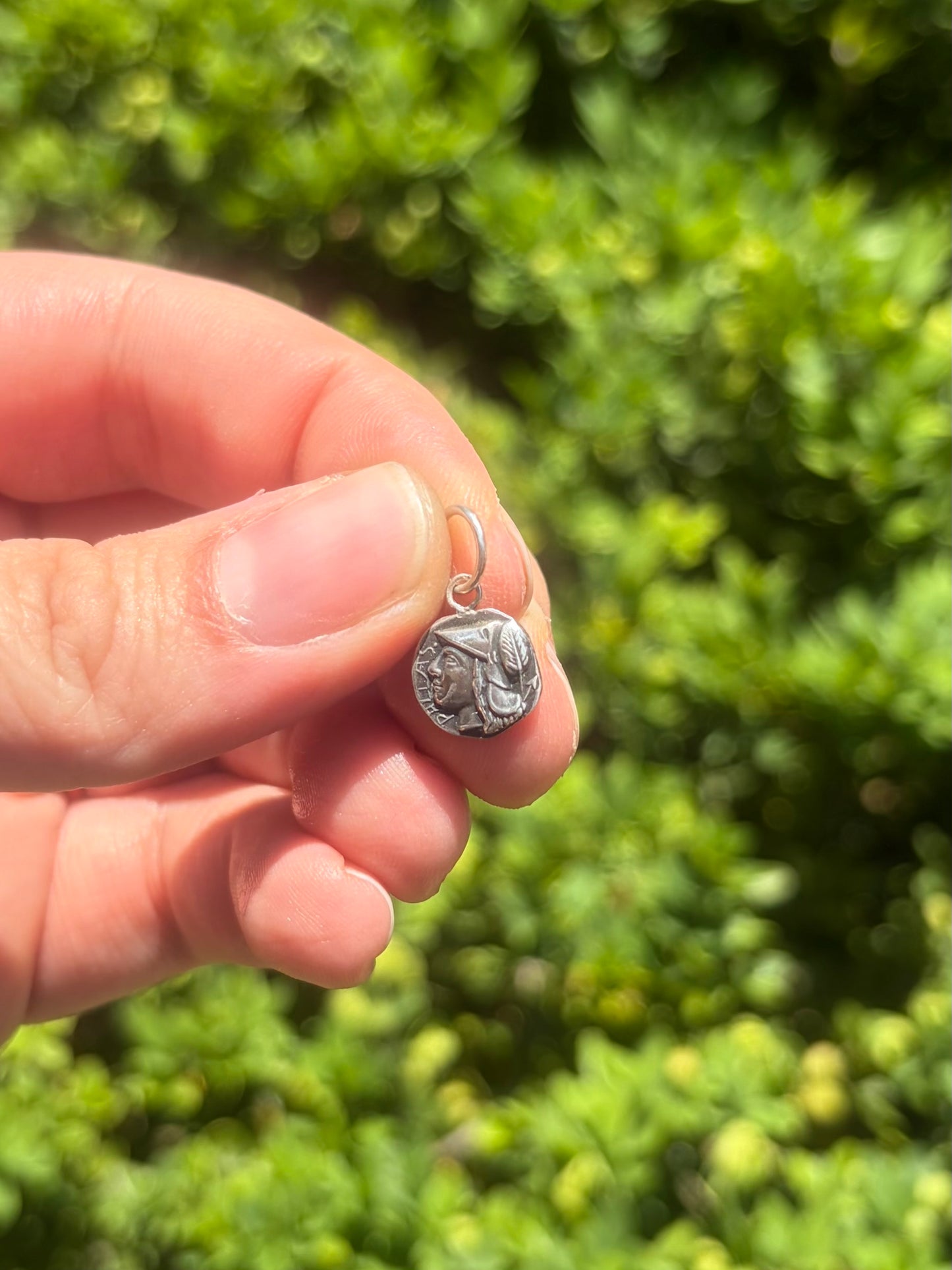 Antique Pallas God of War Charm