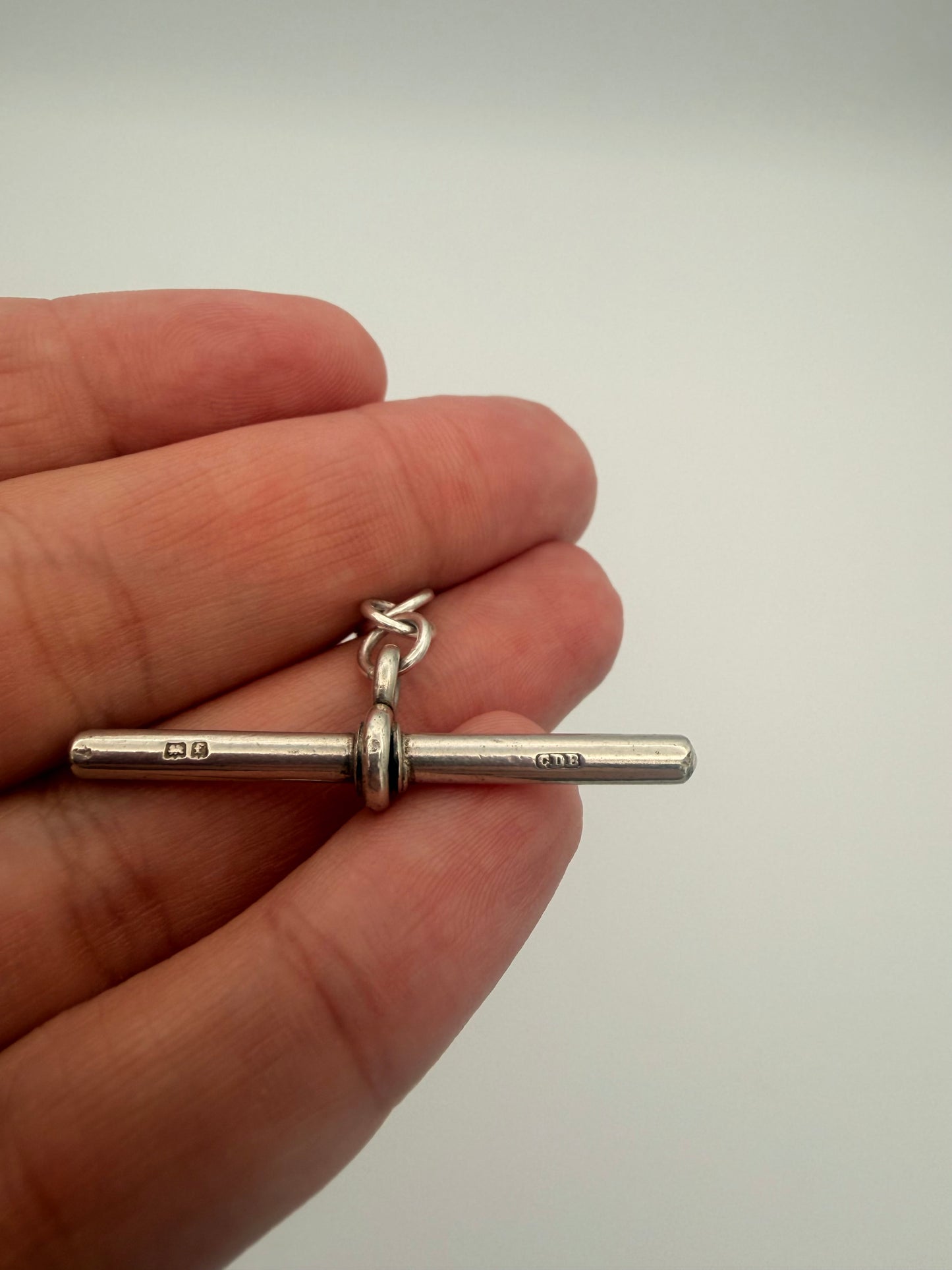 Vintage Sterling Silver Tbar