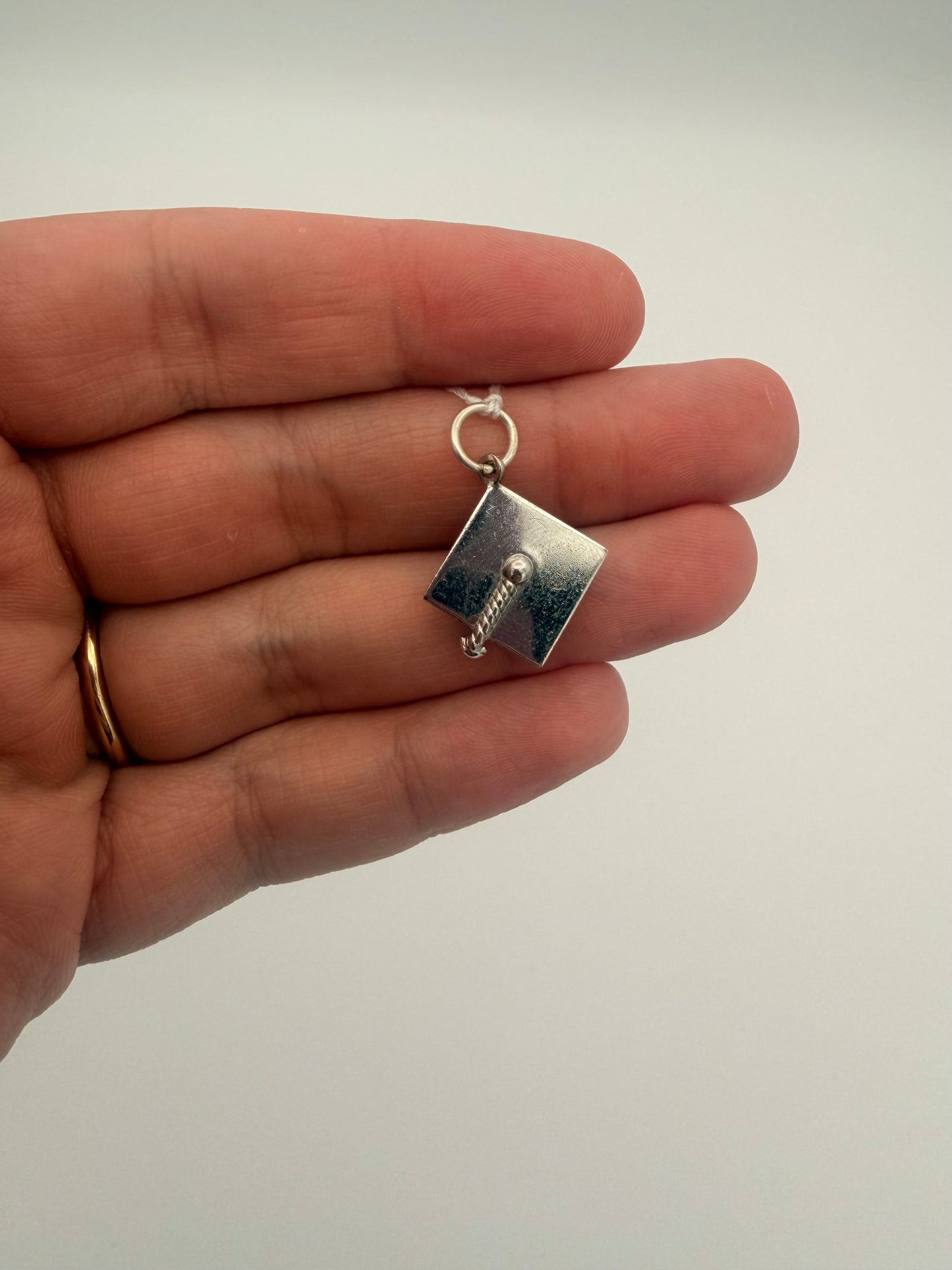 Sterling Silver Graduation Cap