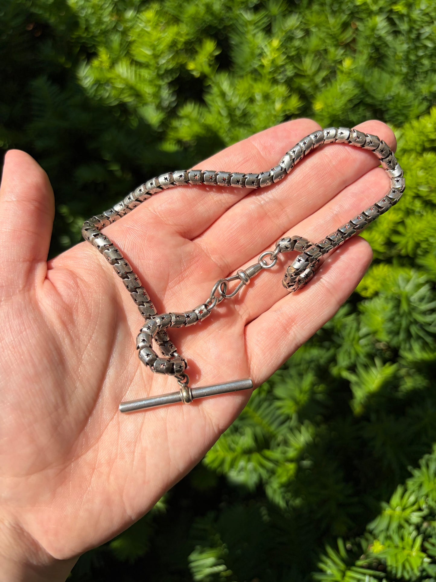 Vintage Star Pierced Chain