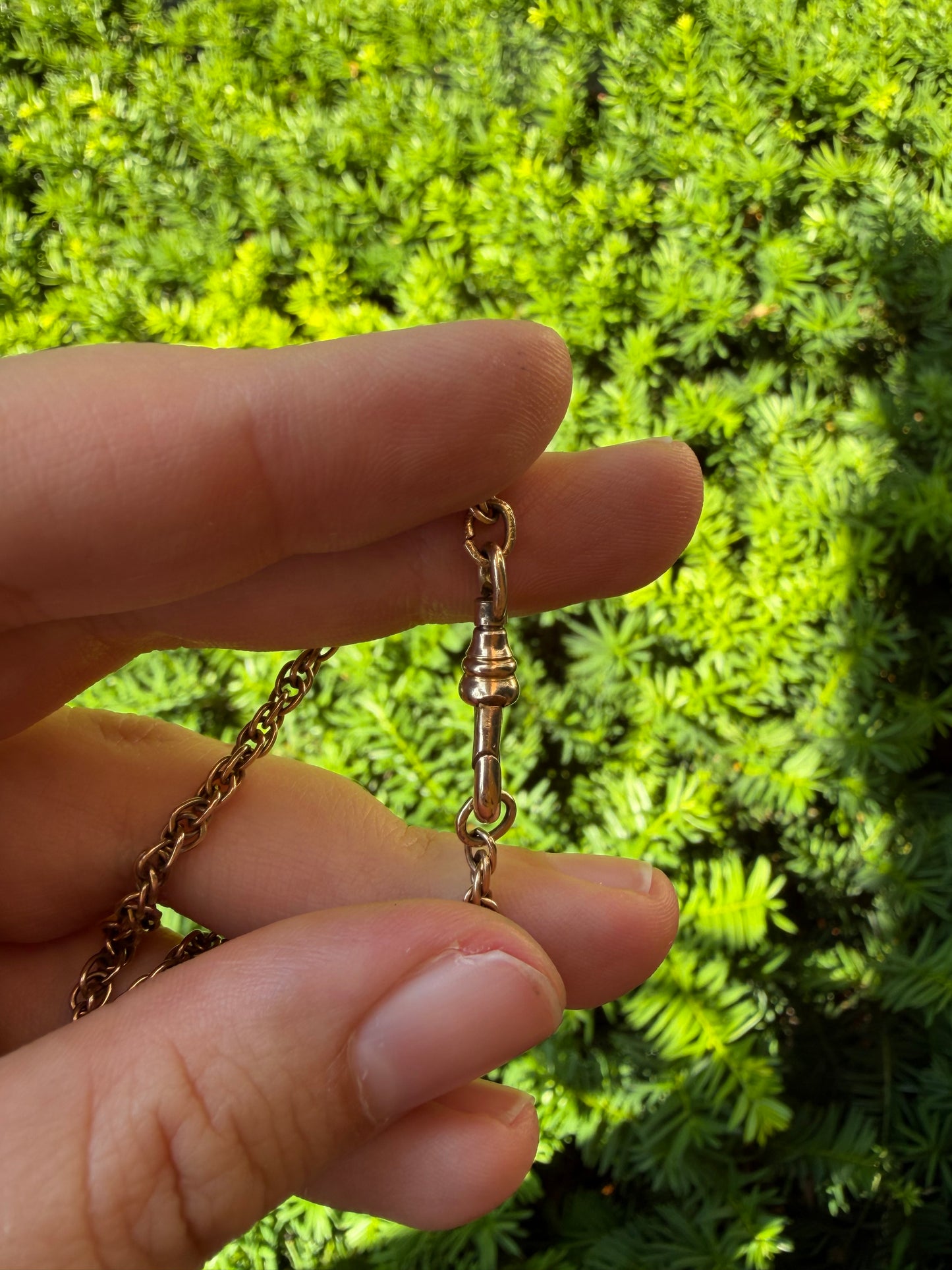Vintage Gold Fill Rope Chain