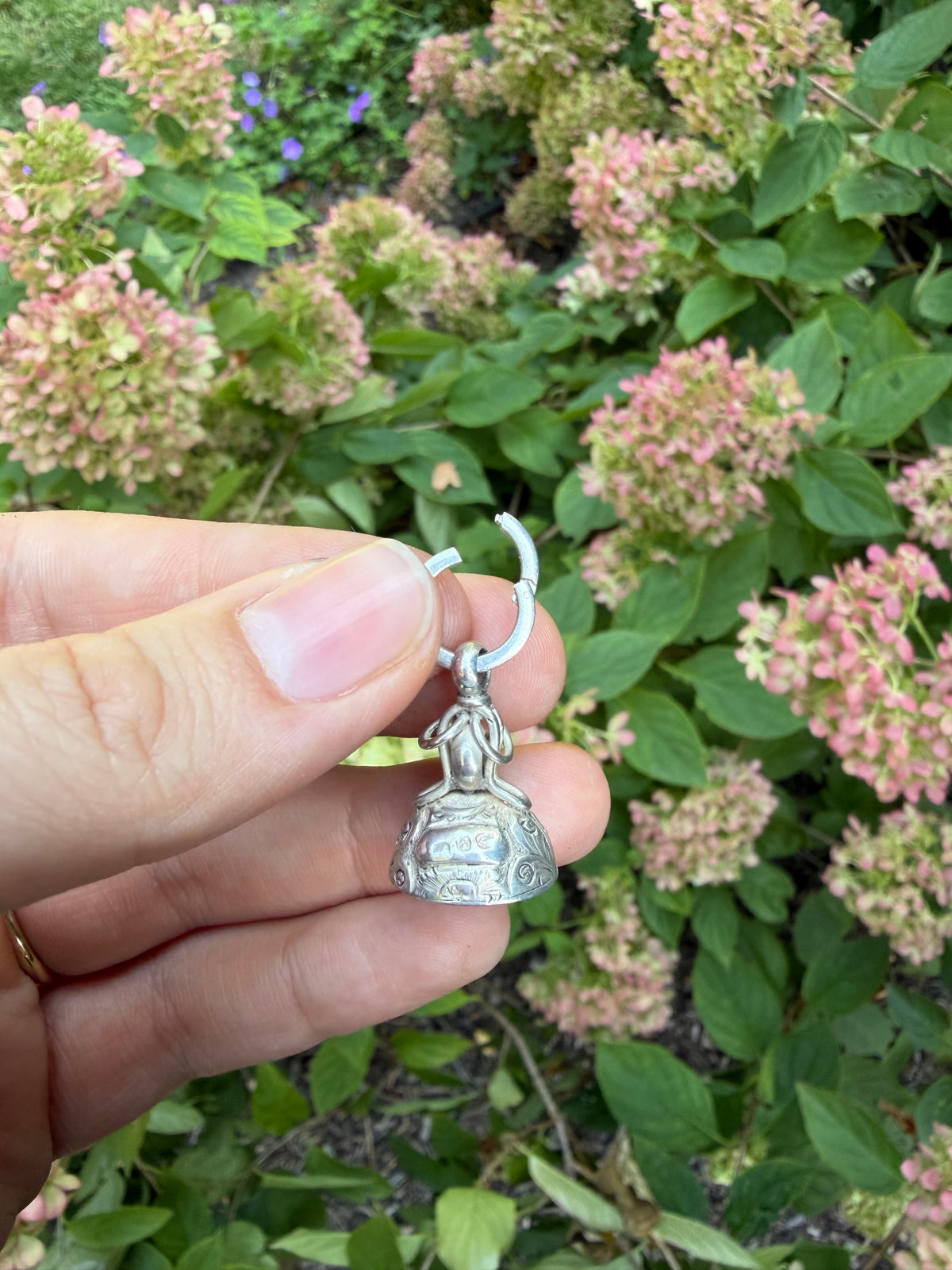 Antique Sterling Silver Watch Fob
