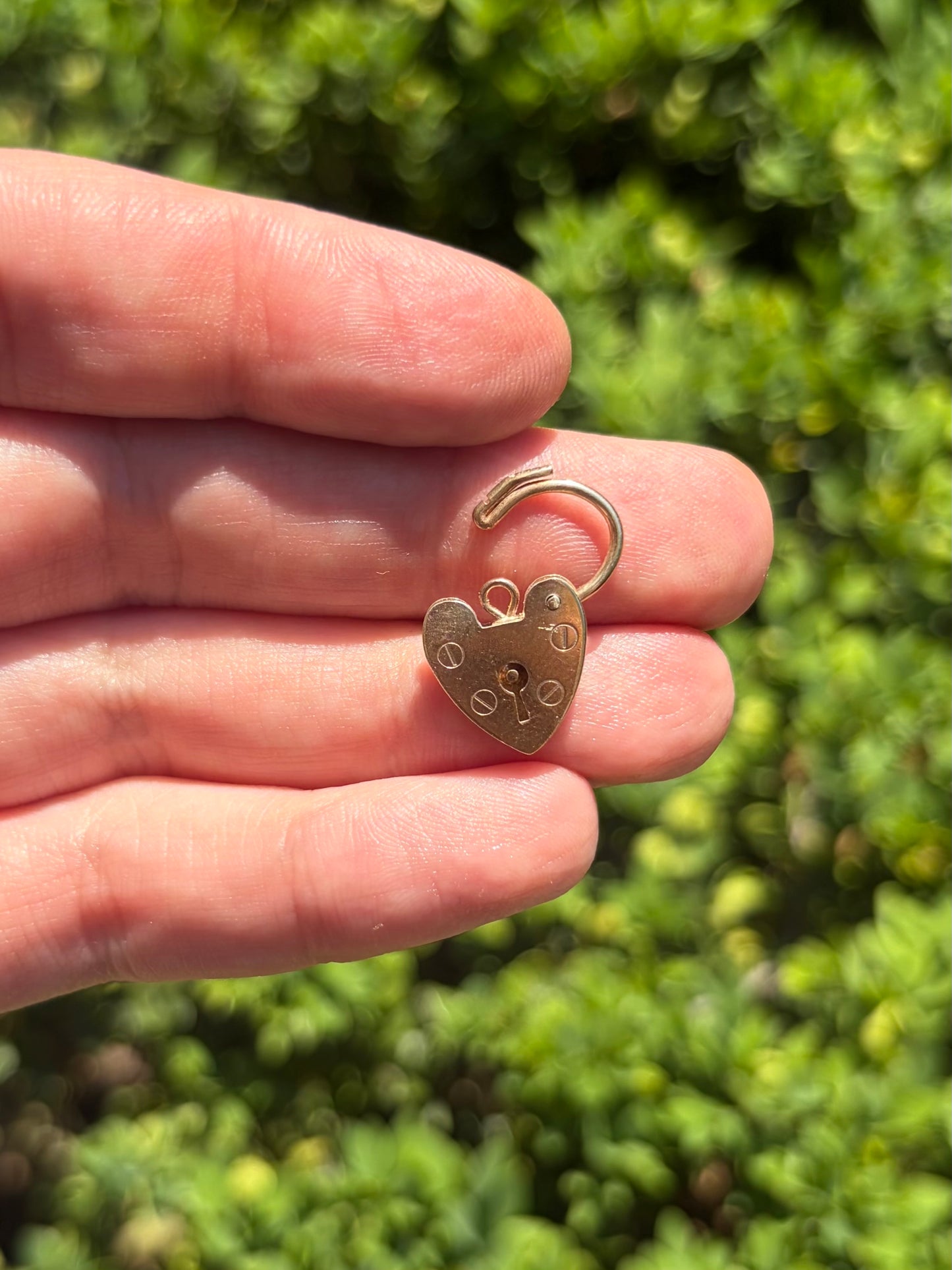 9k Heart Padlock