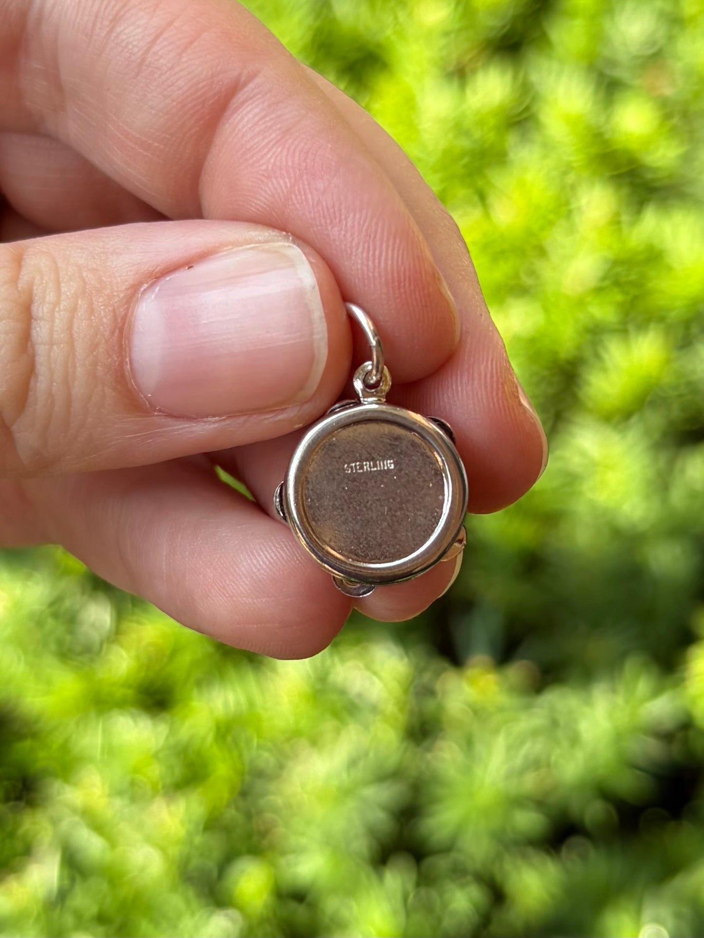 Articulated Tambourine Charm