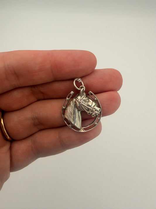 Western Horseshoe Pendant
