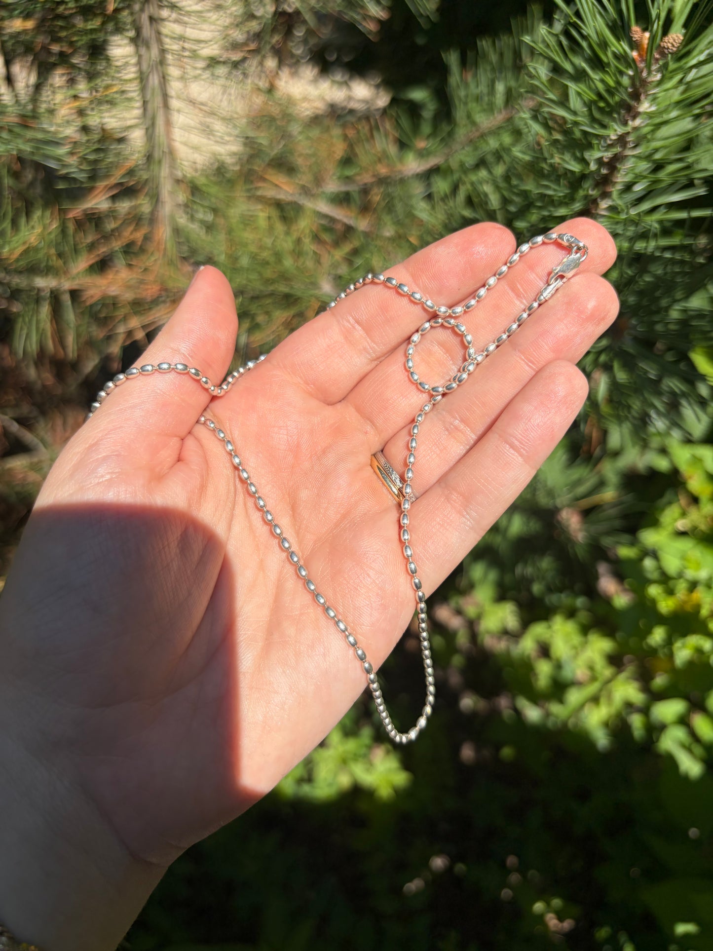 Vintage Rice Grain 22” Chain