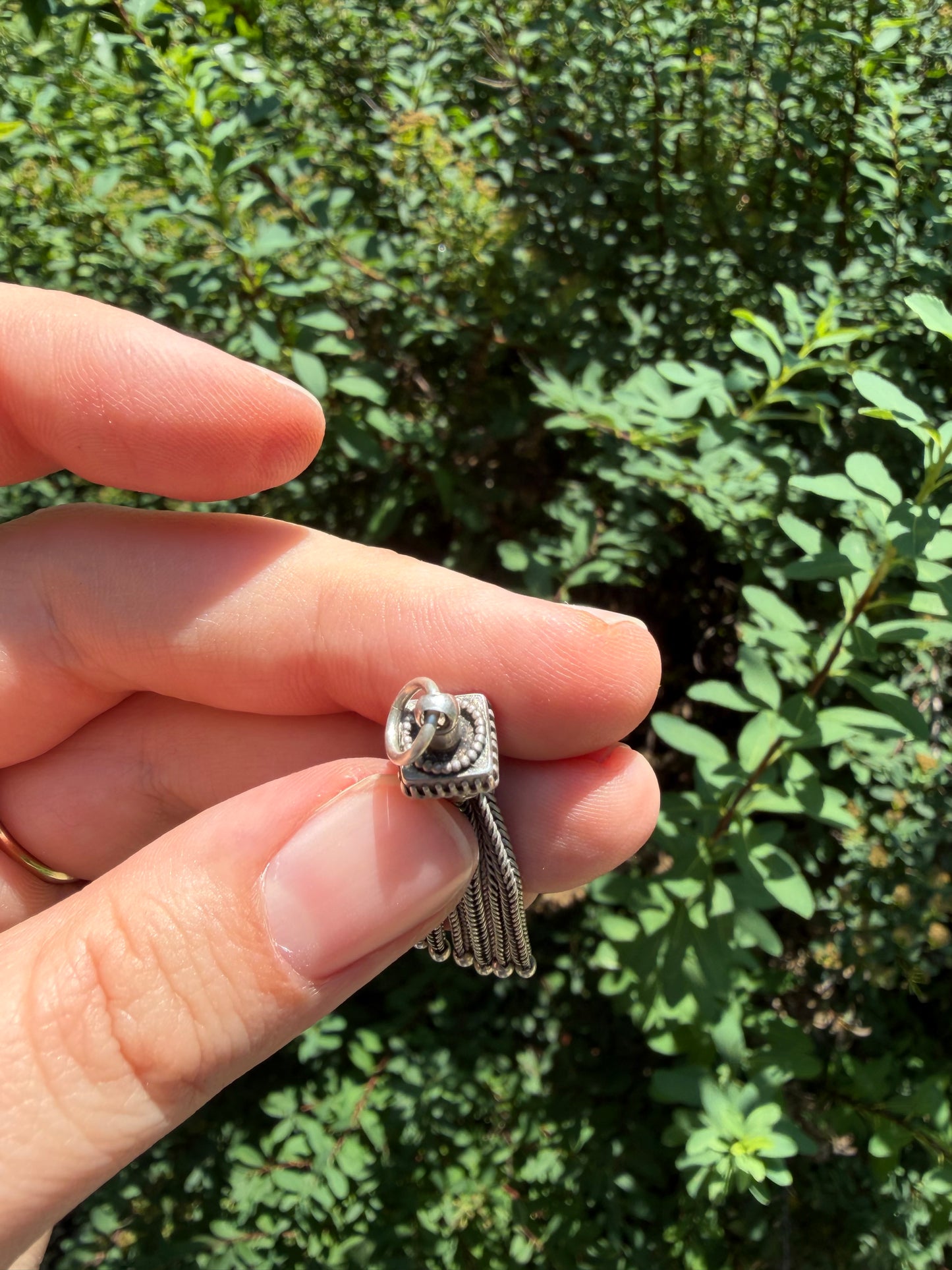 Sterling Silver Tassel #1
