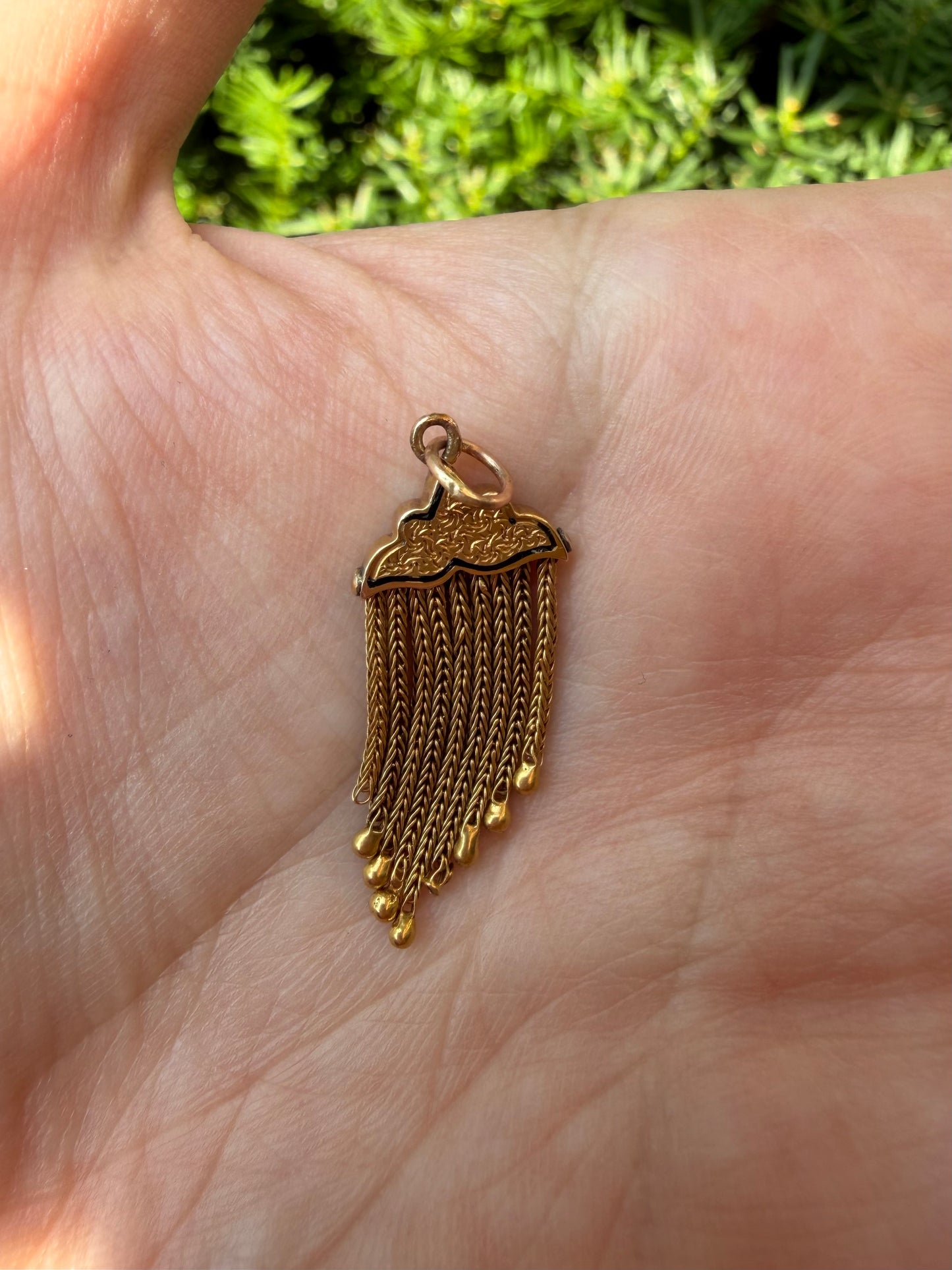14k Victorian Tassel