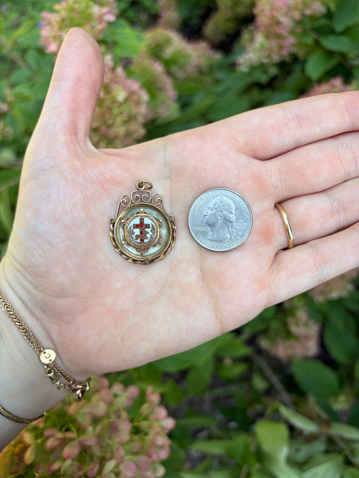 Vintage Catholic Order of Foresters Fob