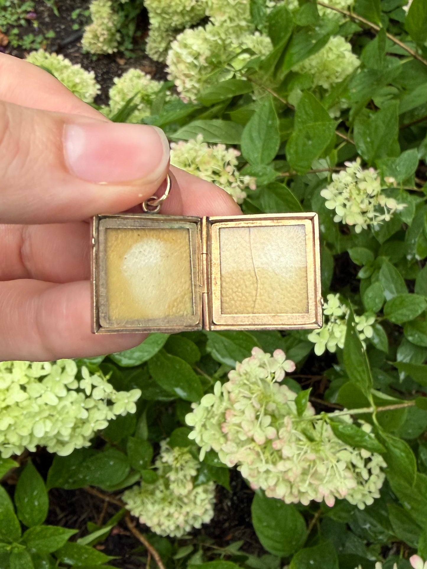 14k Book Locket