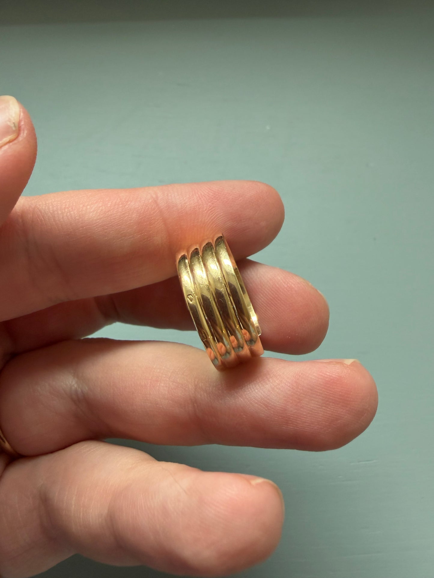 Vintage 14k Snake Ring
